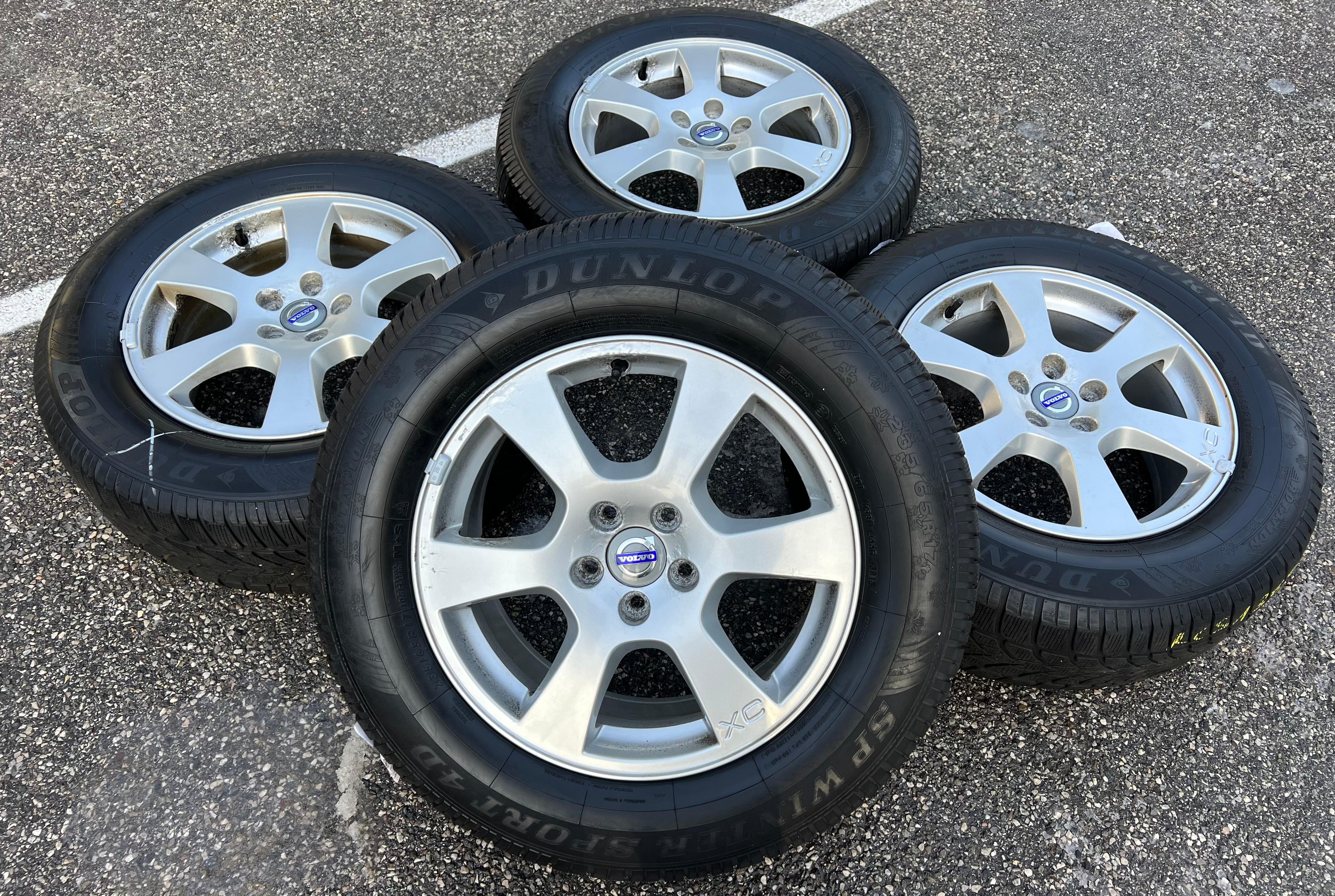 4 ORIGINAL 17" ALUFELGEN FELGEN VOLVO XC60 7,5x17 ET55 30671480 FREIHAUS
