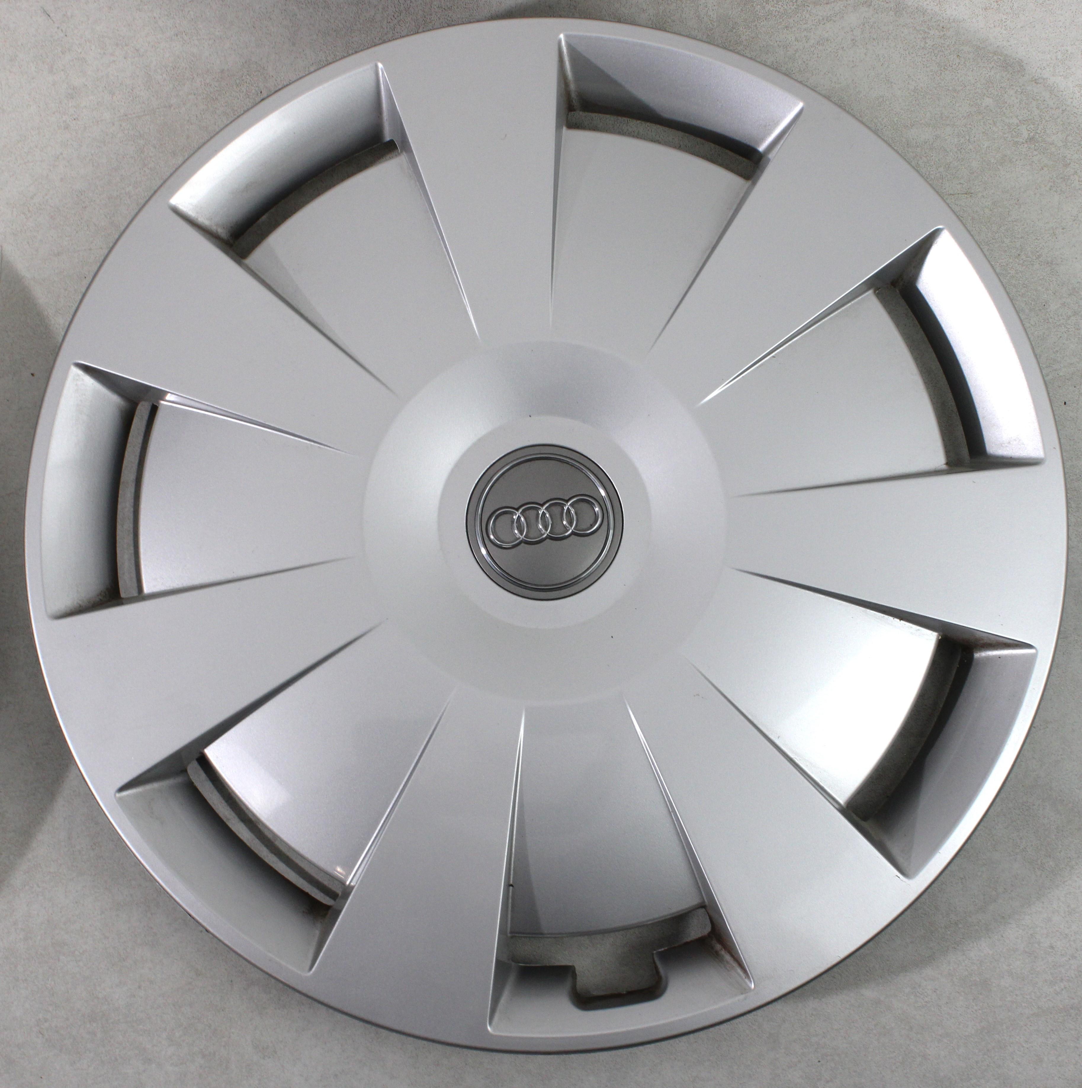 4 TAPACUBOS ORIGINALES DE 16" PARA AUDI A3 A4 Q2 8V0601147C, TAPACUBOS DE 16 PULGADAS CON ENVÍO GRATUITO