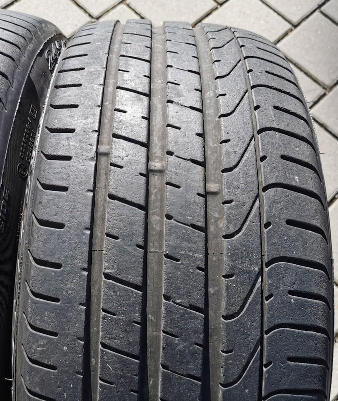 2 x 245/35R20 91Y Sommerreifen Pirelli Pzero N0 5,5-6mm 2012