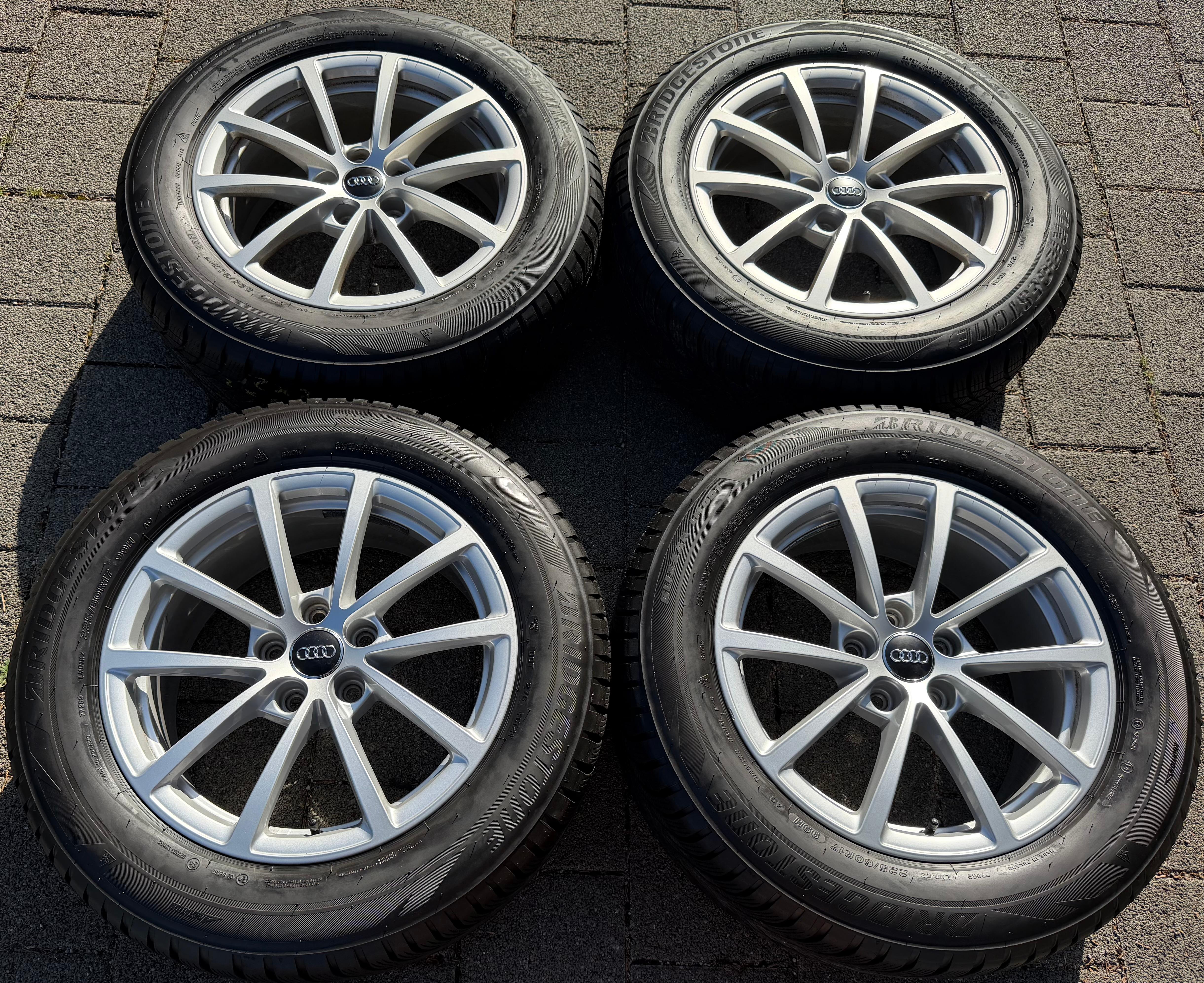 4 Original 17" Alu Winterräder Audi A6 4K C8 F2 225/60R17 99H 4K0601025 2025