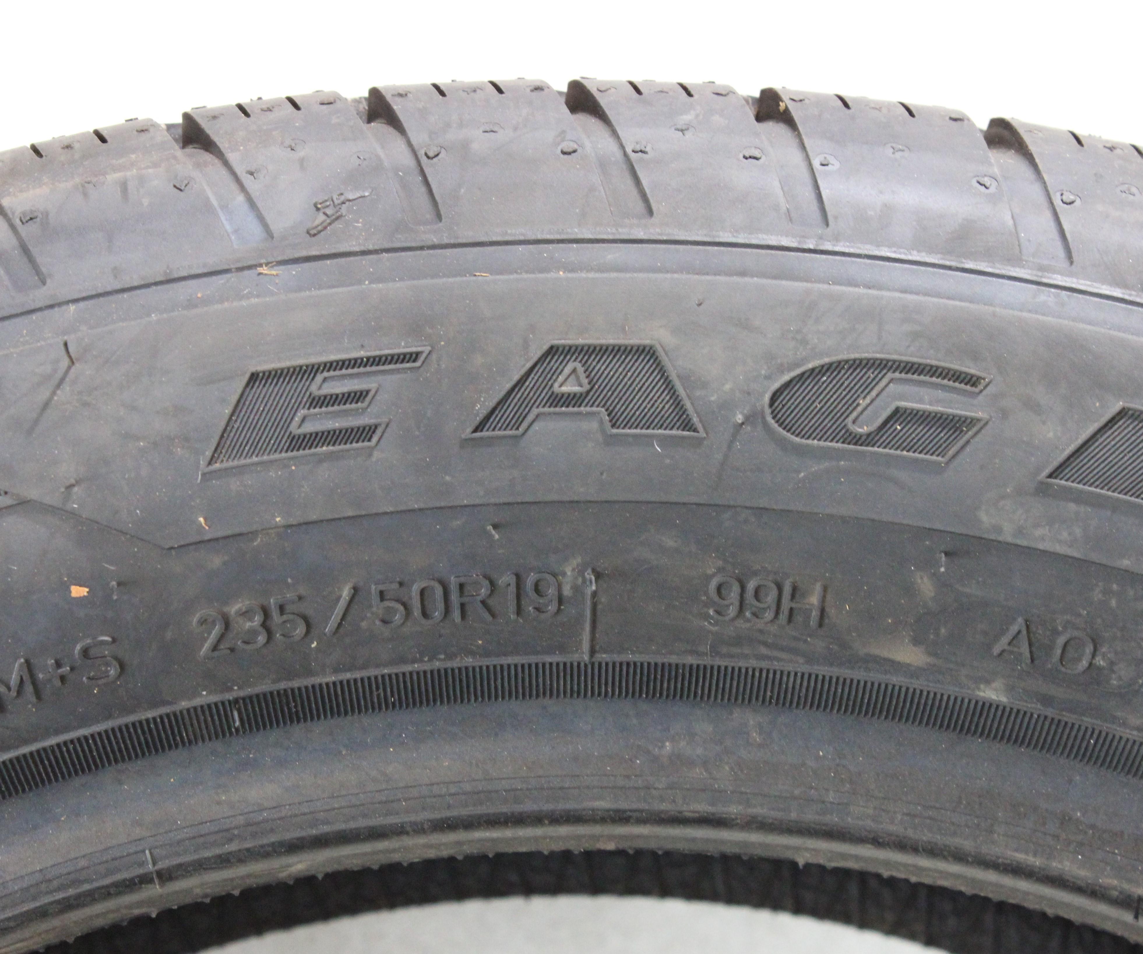 2 x 235/50R19 99H Ganzjahresreifen Goodyear Eagle Sport AO Volles Profil 2022