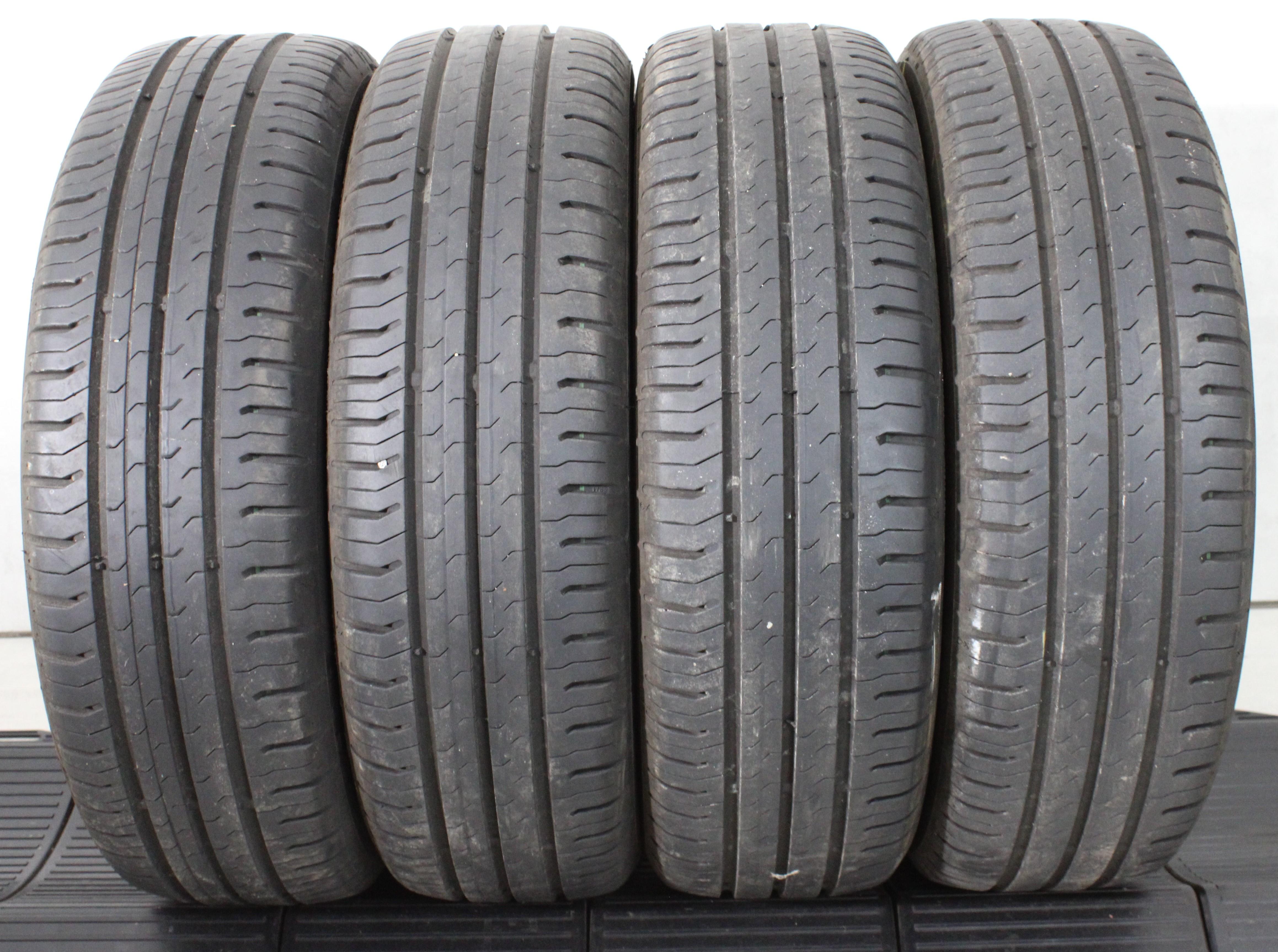 4 x 165/60R15 77H Sommerreifen Continental  Eco Contact 5 2x5-5,5mm/2x5,5-6mm 2018