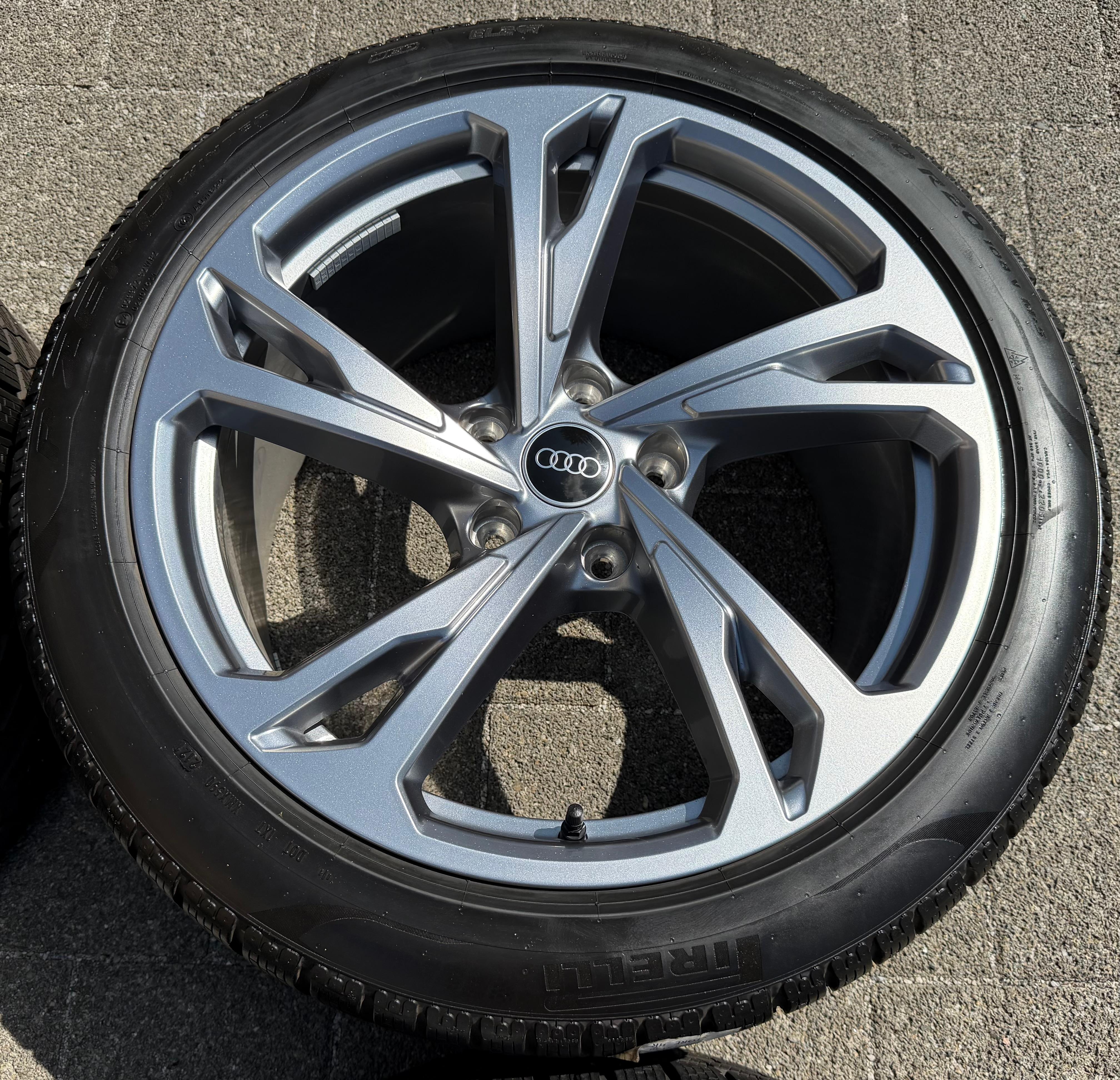 4 llantas de aluminio originales de invierno de 20" para Audi E-Tron GT 4J3601025AM 4J3601025AL