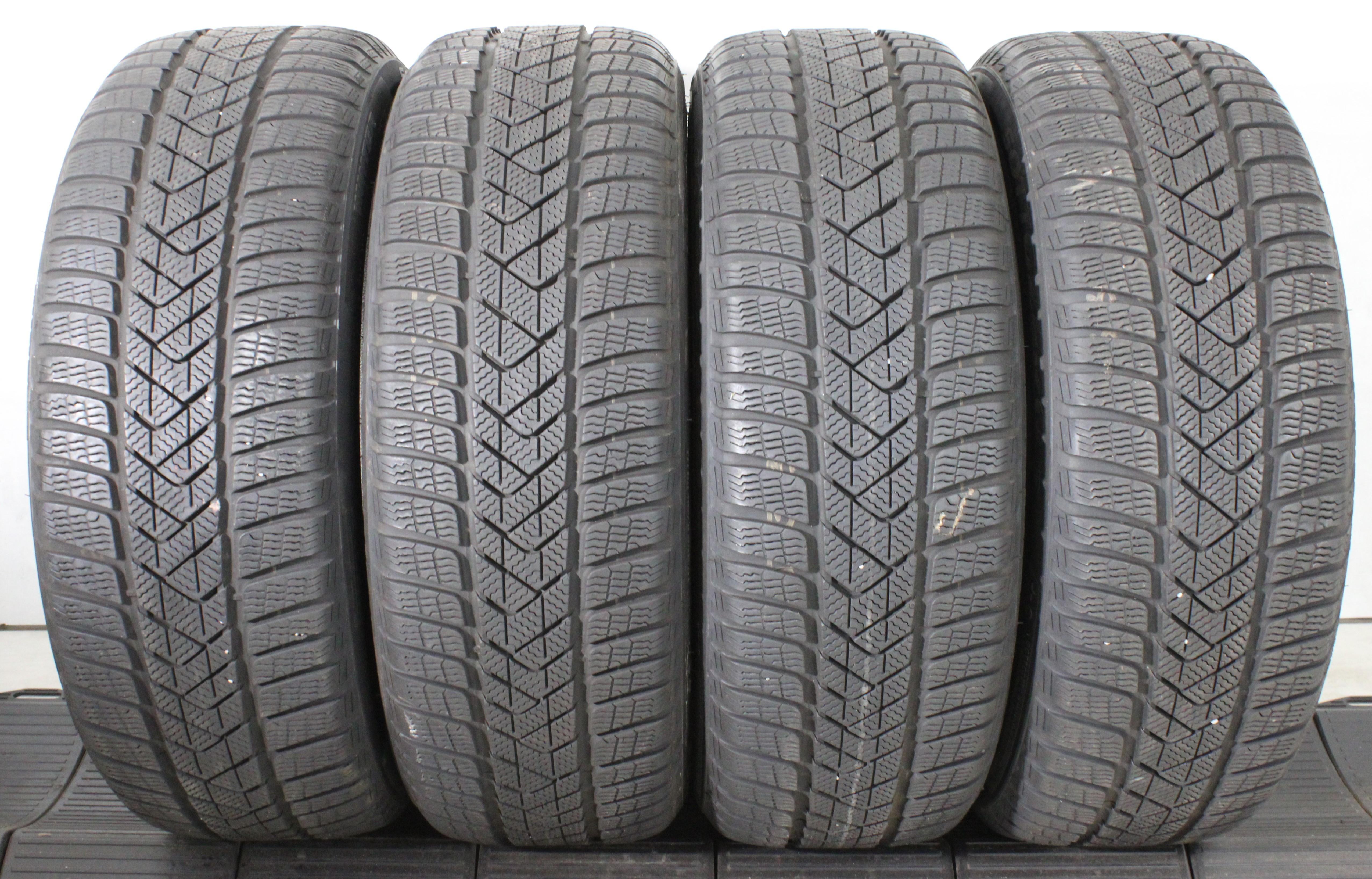 4 x 225/45R19 96V Winterreifen Pirelli Sottozero 3 Runflat 6,5-7mm 2019