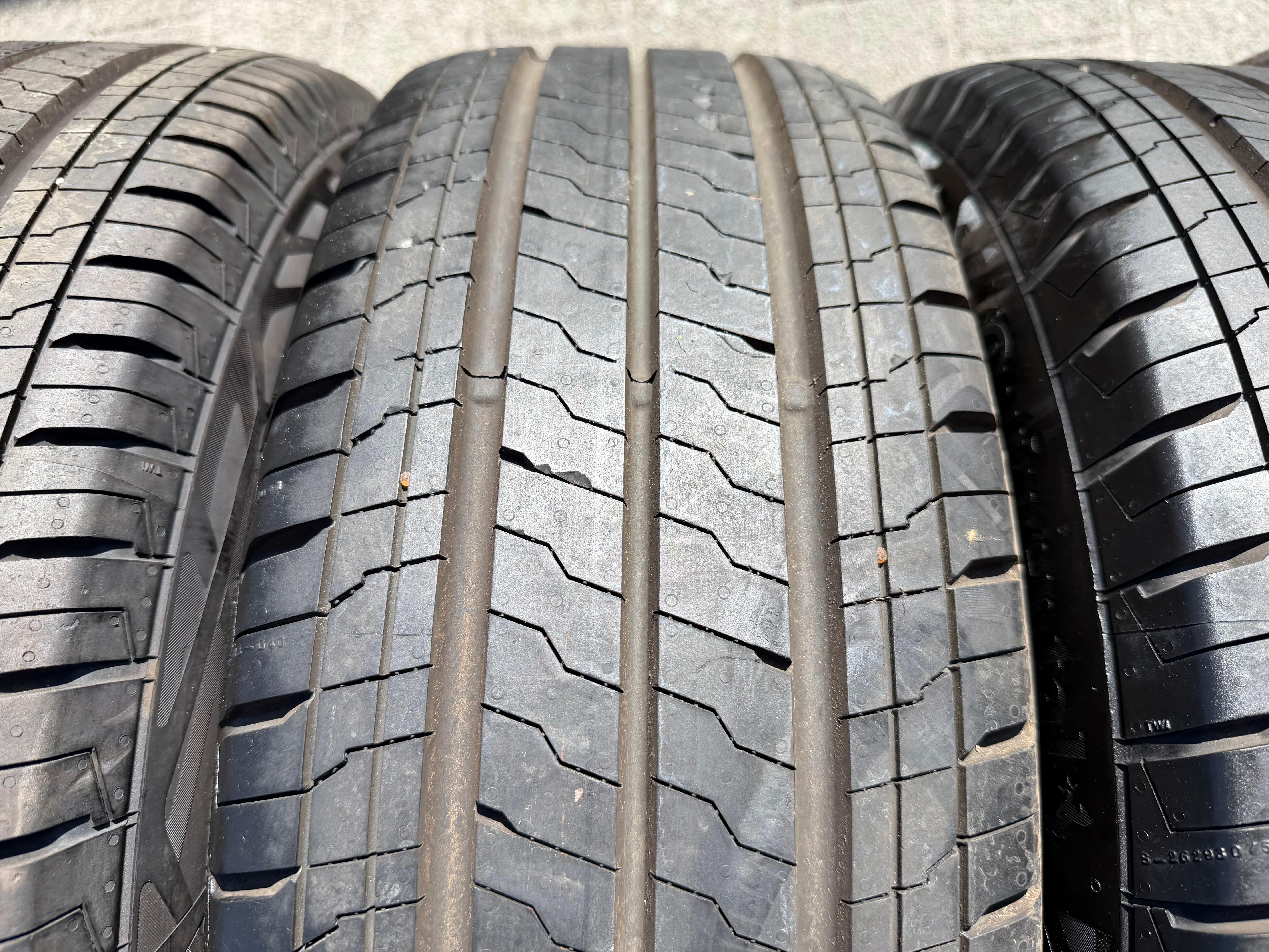 4 Original 17" Alu Sommerräder Ford Transit Tourneo Custom NXN Continental PZ31-FA RDKS