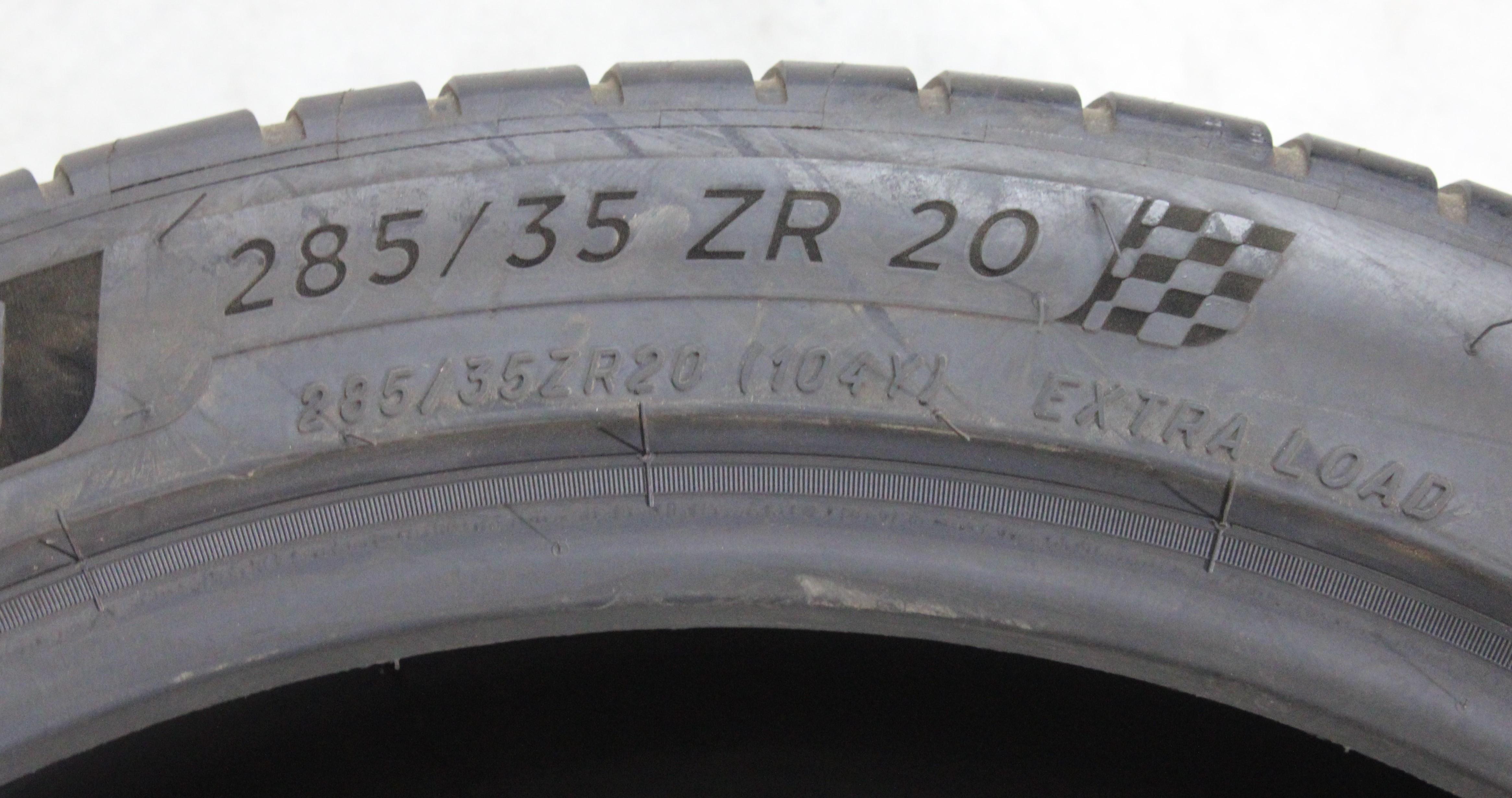 1 pneumatico estivo Michelin Pilot Sport 4S K2 285/35R20 104Y NUOVO 2019 XL