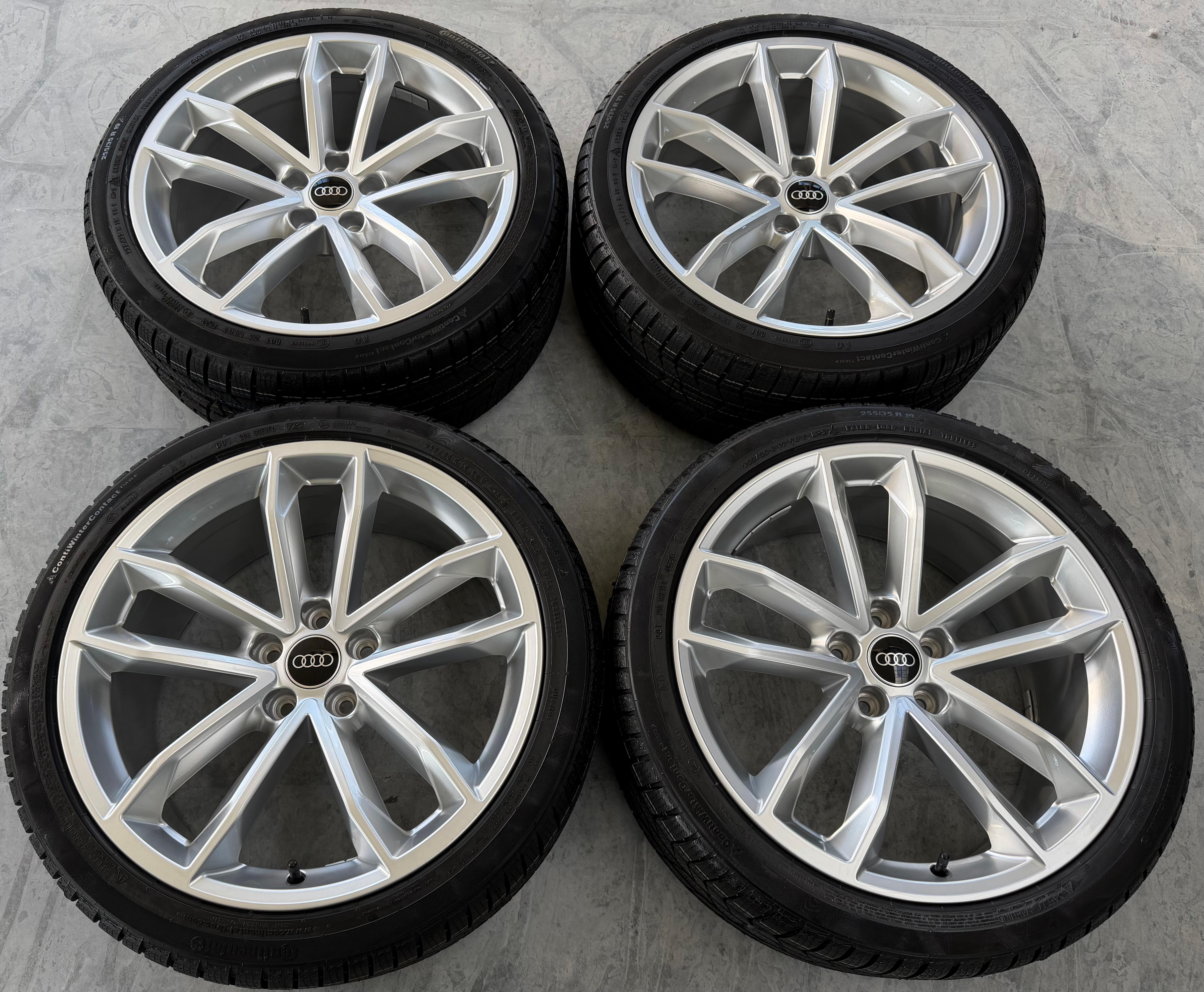 4 Original 19" Alu Winterräder Audi A5 S5 8W F5 B9 255/35R19 96V 8W0601025DG NEU