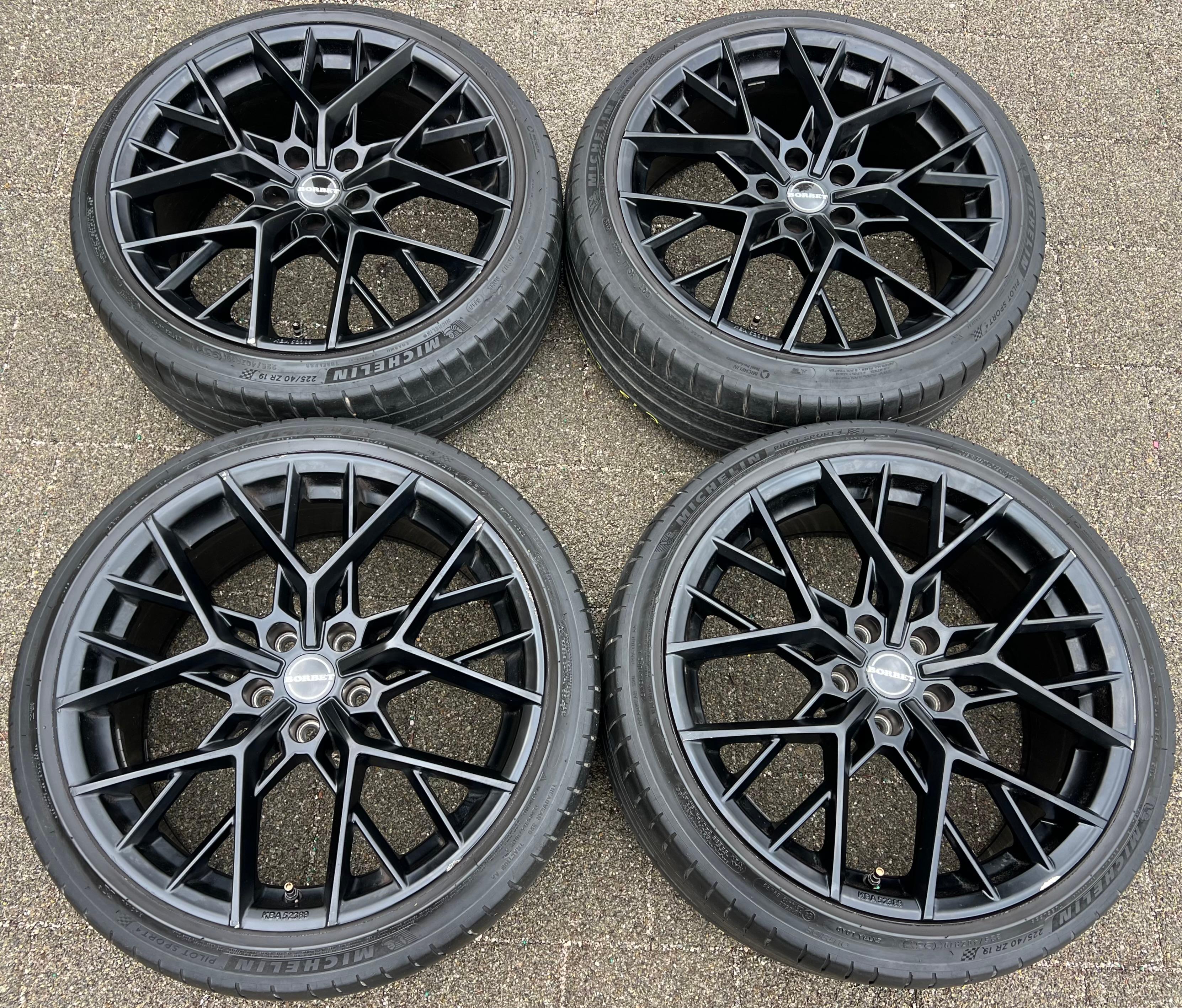 Cerchi estivi in alluminio da 19" per Audi A2, VW T-Roc, Passat B8, CJ, Beetle, Superb 3 e 4 - 225/40R19 93W