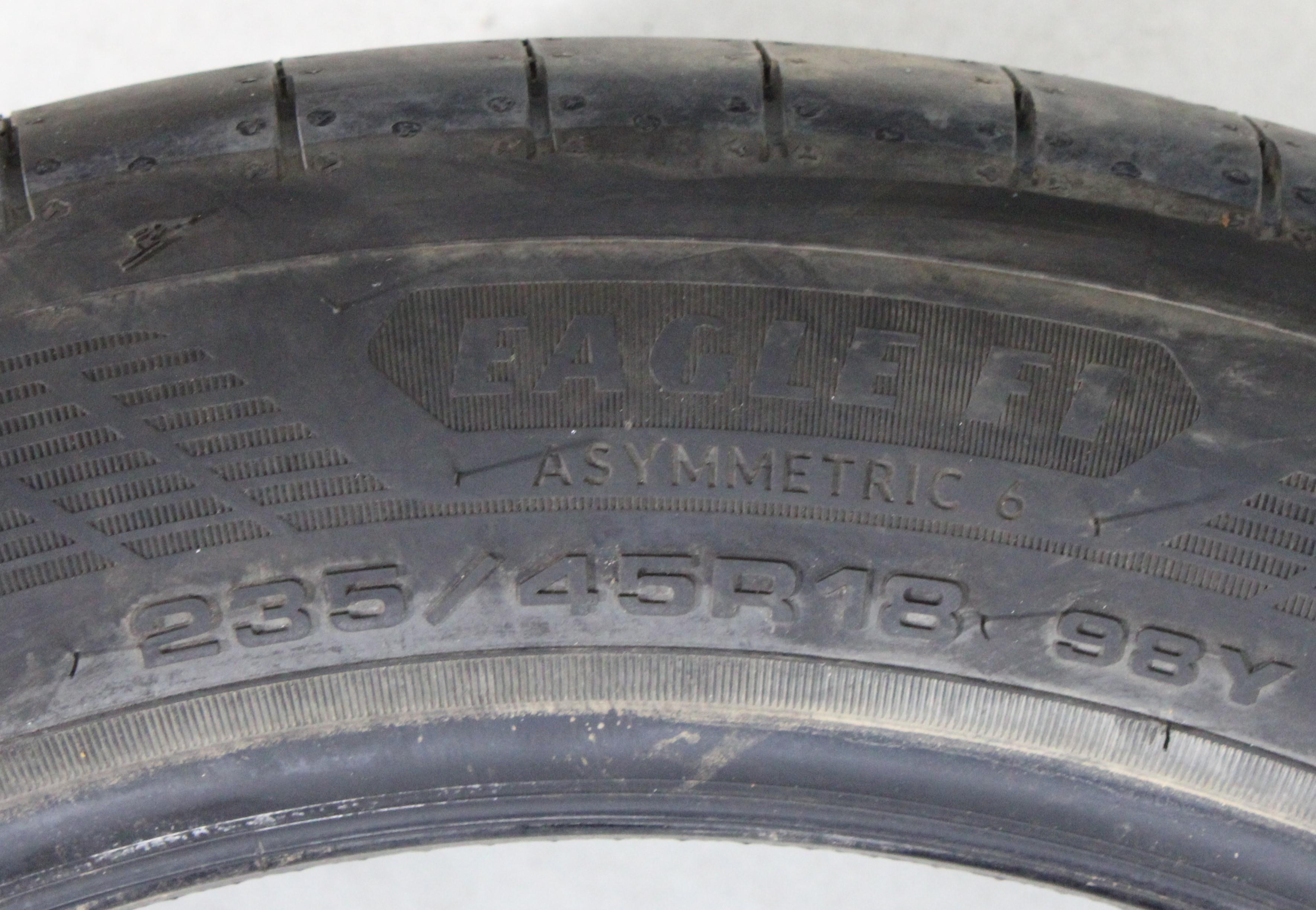1 neumático de verano Goodyear Eagle F1 Asymmetric 6 AO, 235/45R18 98Y, con dibujo completo, 2023 XL
