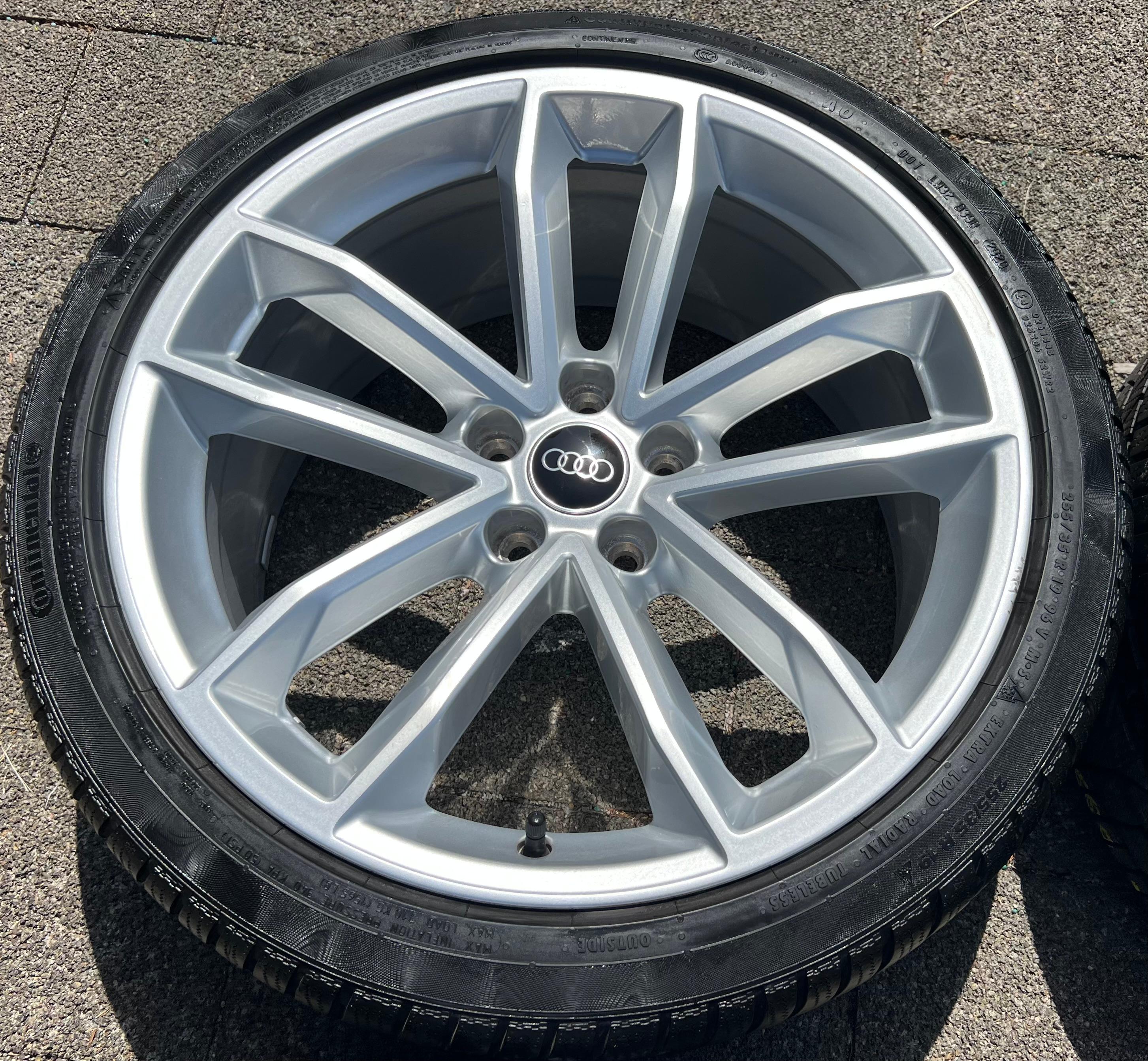 4 ORIGINAL 19" ALU WINTERRÄDER AUDI A5 S5 8W F53 F57 255/35R19 96V 8W0601025DG