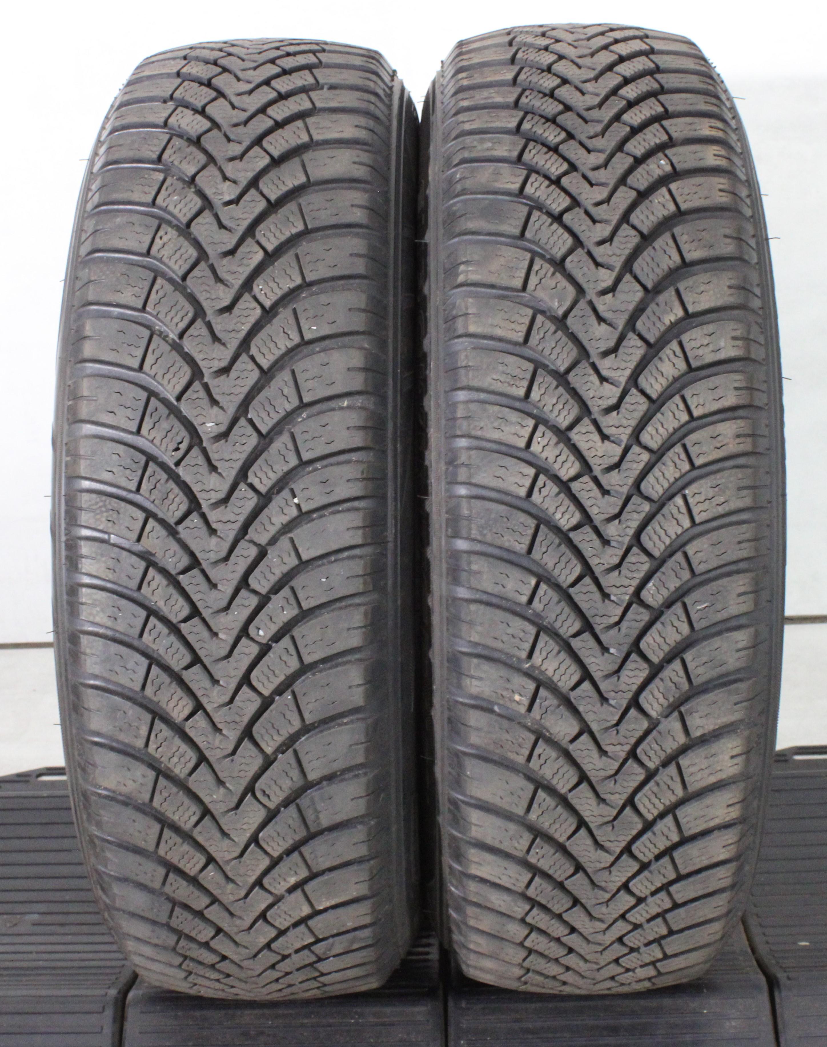 2 x 175/65R14 82T Winterreifen Falken Eurowinter HS01 1x5-5,5mm/1x6mm 2019/2021