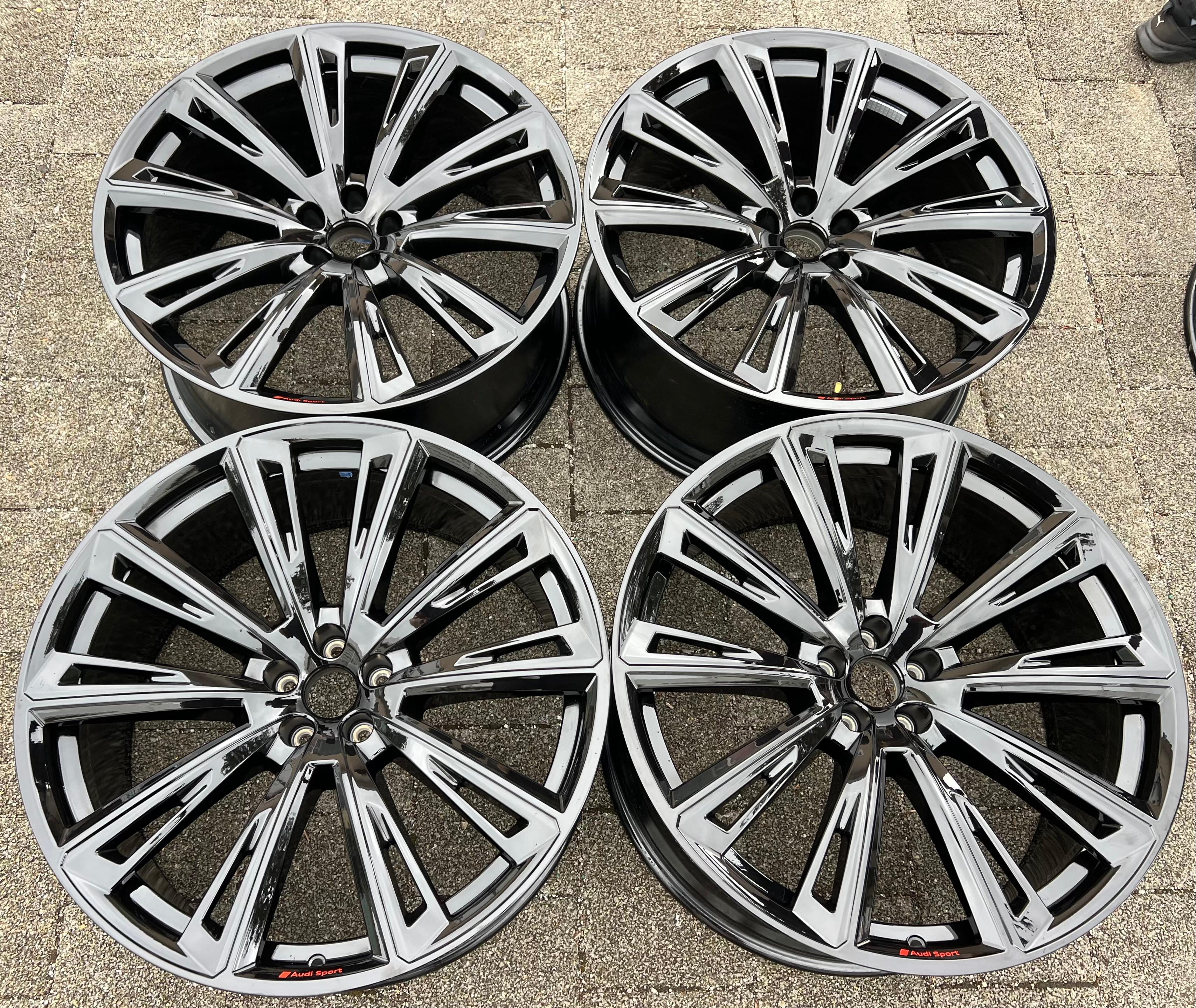4 ORIGINAL 23" ALUFELGEN AUDI Q8 4M8601025R 10,5x23 ET18 FELGEN FREIHAUS