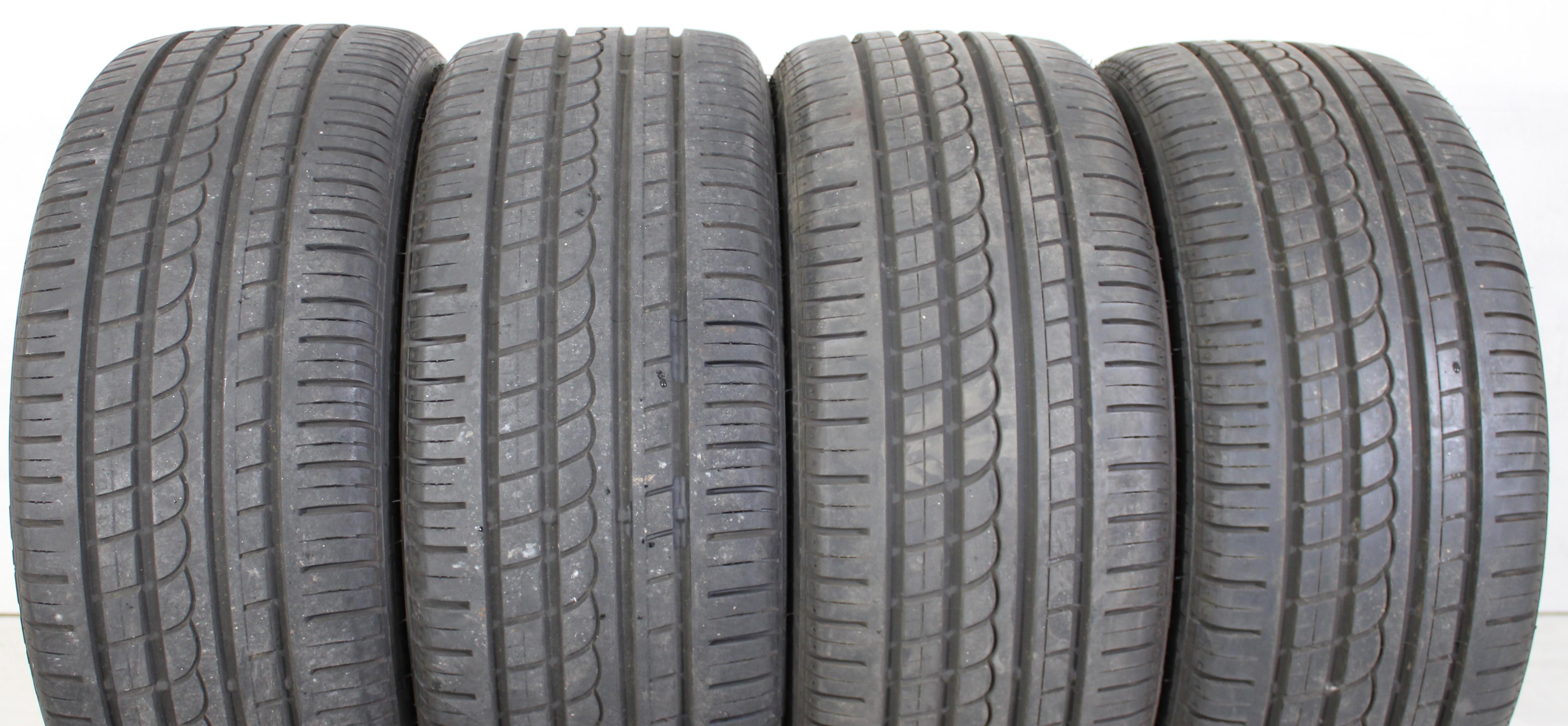 4 x 225/40R18 88Y zomerbanden Pirelli Pzero Rosso 2x6-6,5mm/2x7,5-8mm 2x2017/x2021 N4
