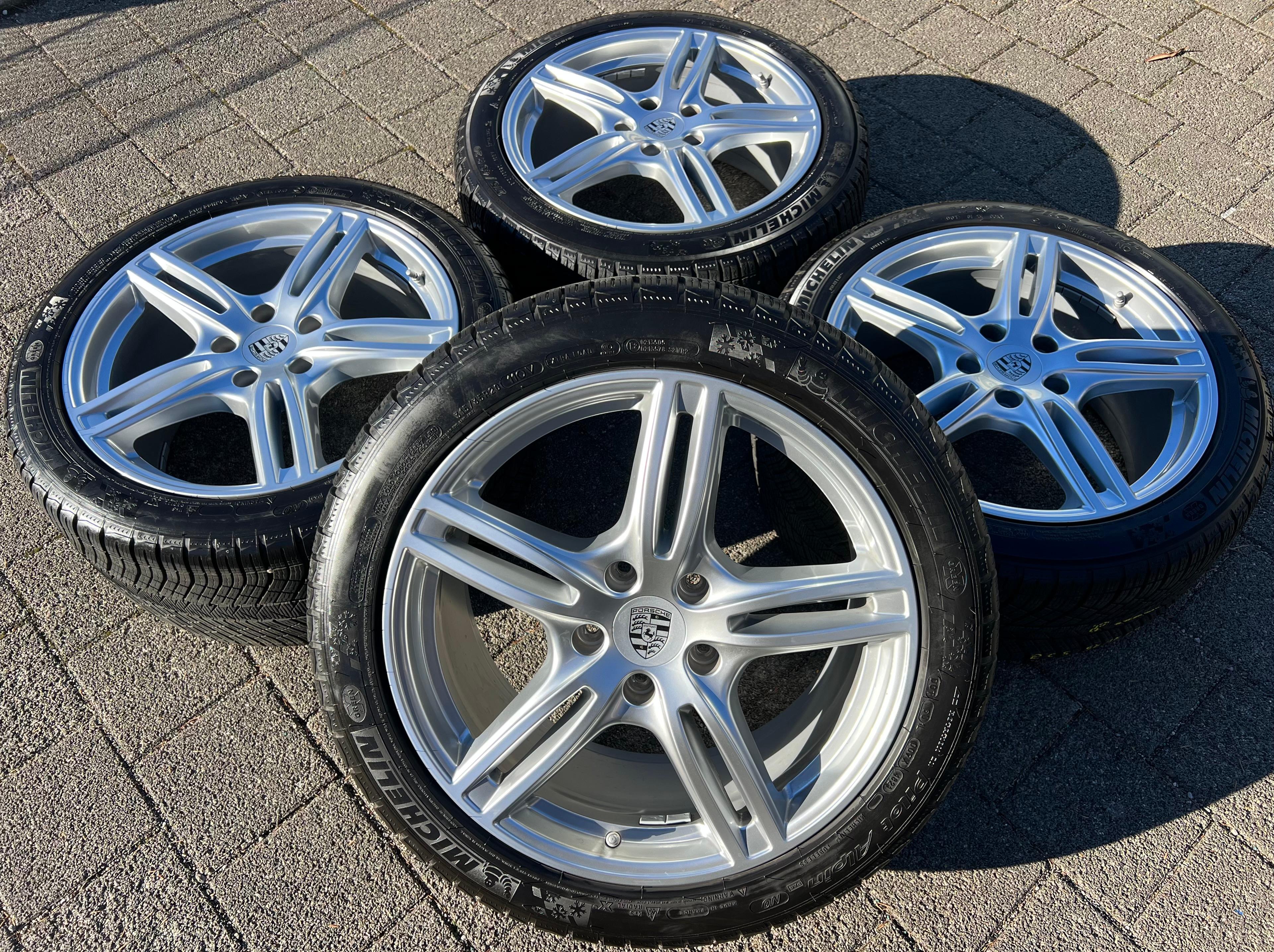 4 ORIGINAL 20" ALU WINTERRÄDER PORSCHE PANAMERA 971 971601025B 971698025C RDKS