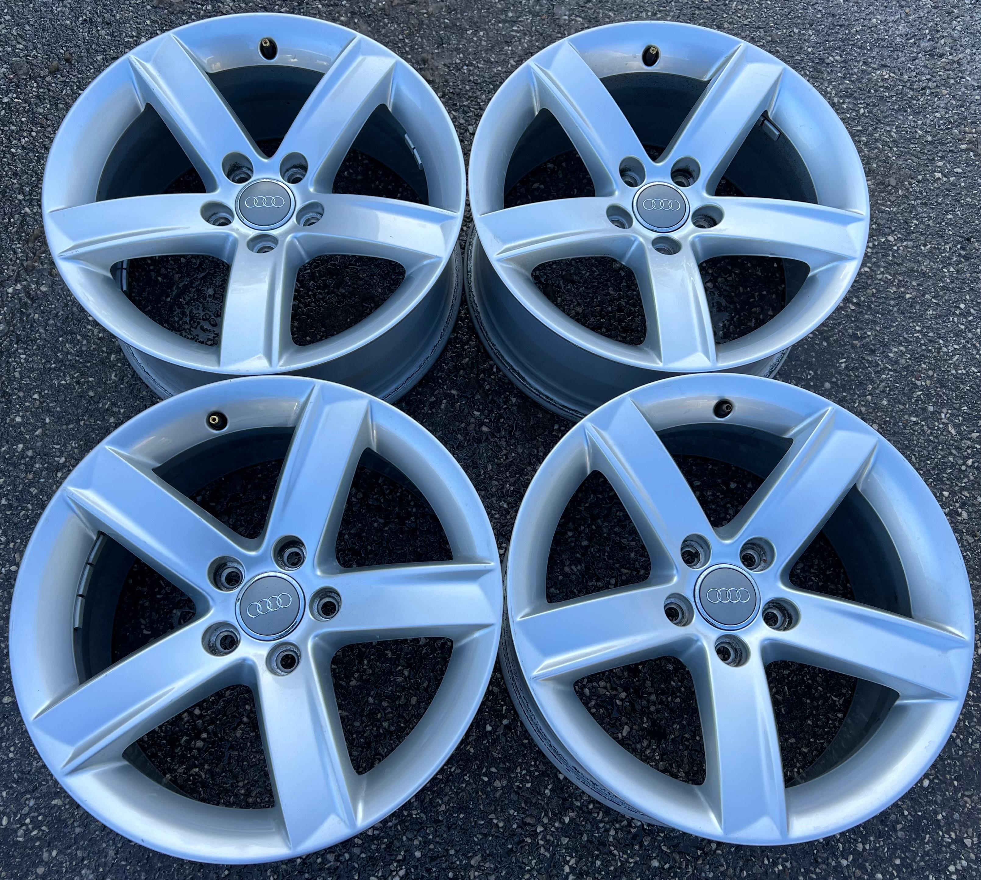 4 ORIGINAL 17" ALUFELGEN ALU FELGEN AUDI A5 8T 8T0071497 FREIHAUS