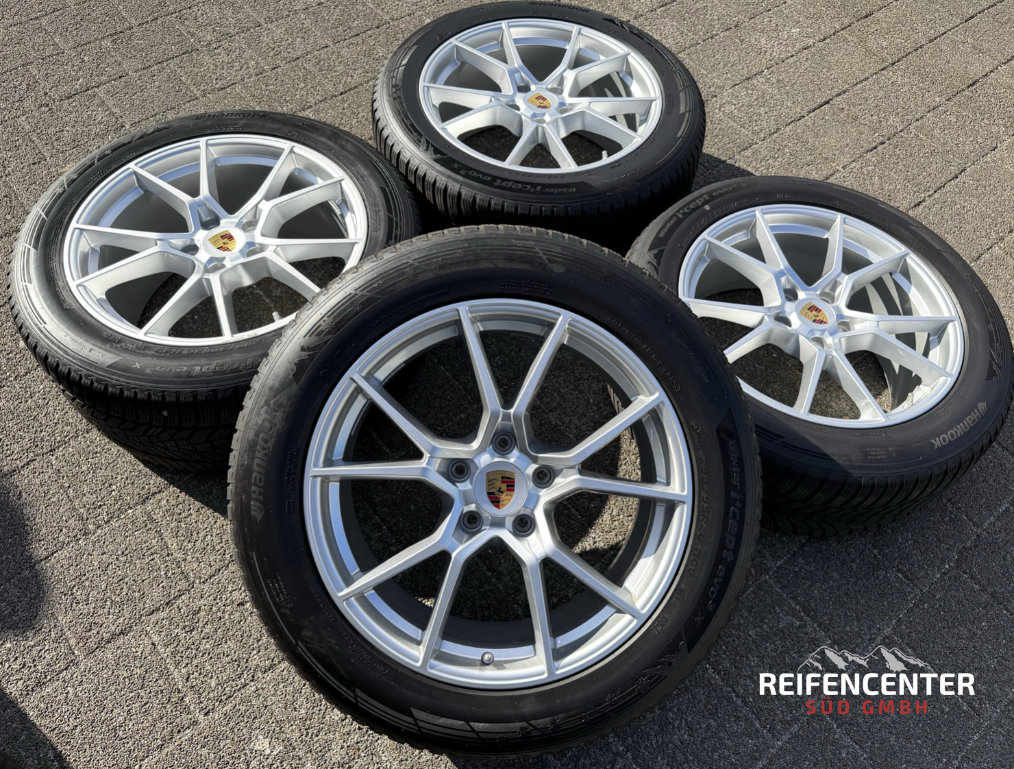 4 Original 20" Alu Winterräder Porsche Cayenne II E3 9YA 9Y0601025CB 9Y0601025CC