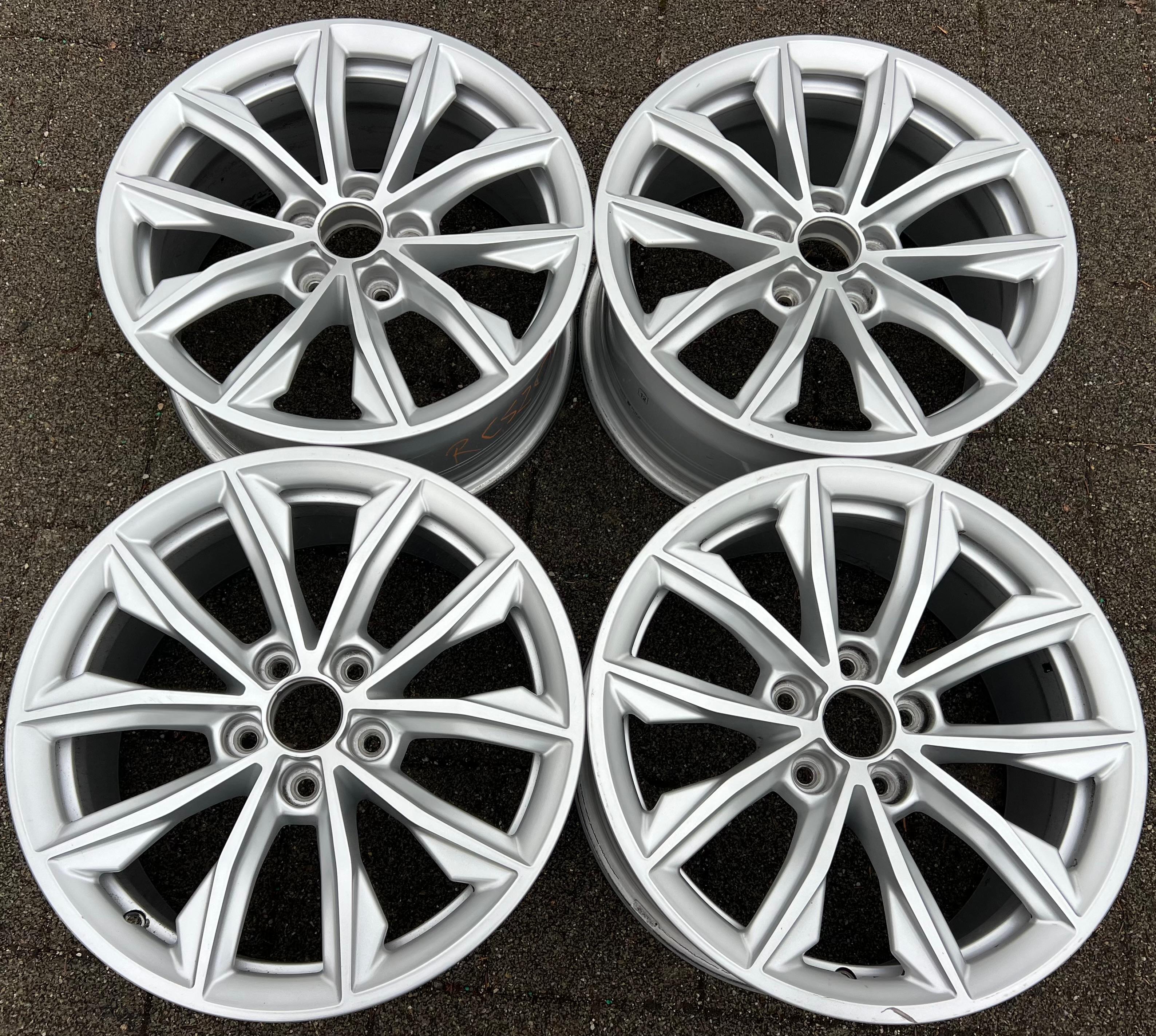 4 ORIGINAL 17" ALUFELGEN AUDI Q5 FY 80A601025 8x17 ET39 FREIHAUS