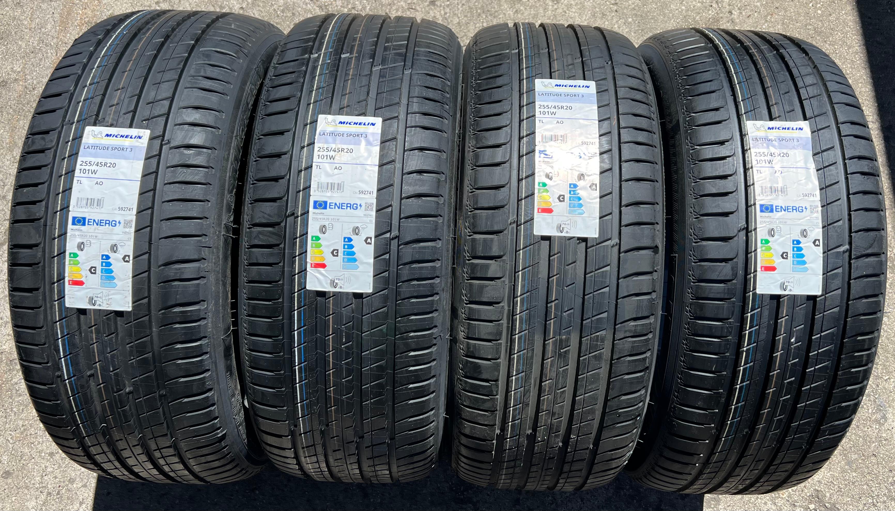 4 x 255/45R20 101W Sommerreifen Michelin Latitude Sport 3 AO NEU 2022 Freihaus