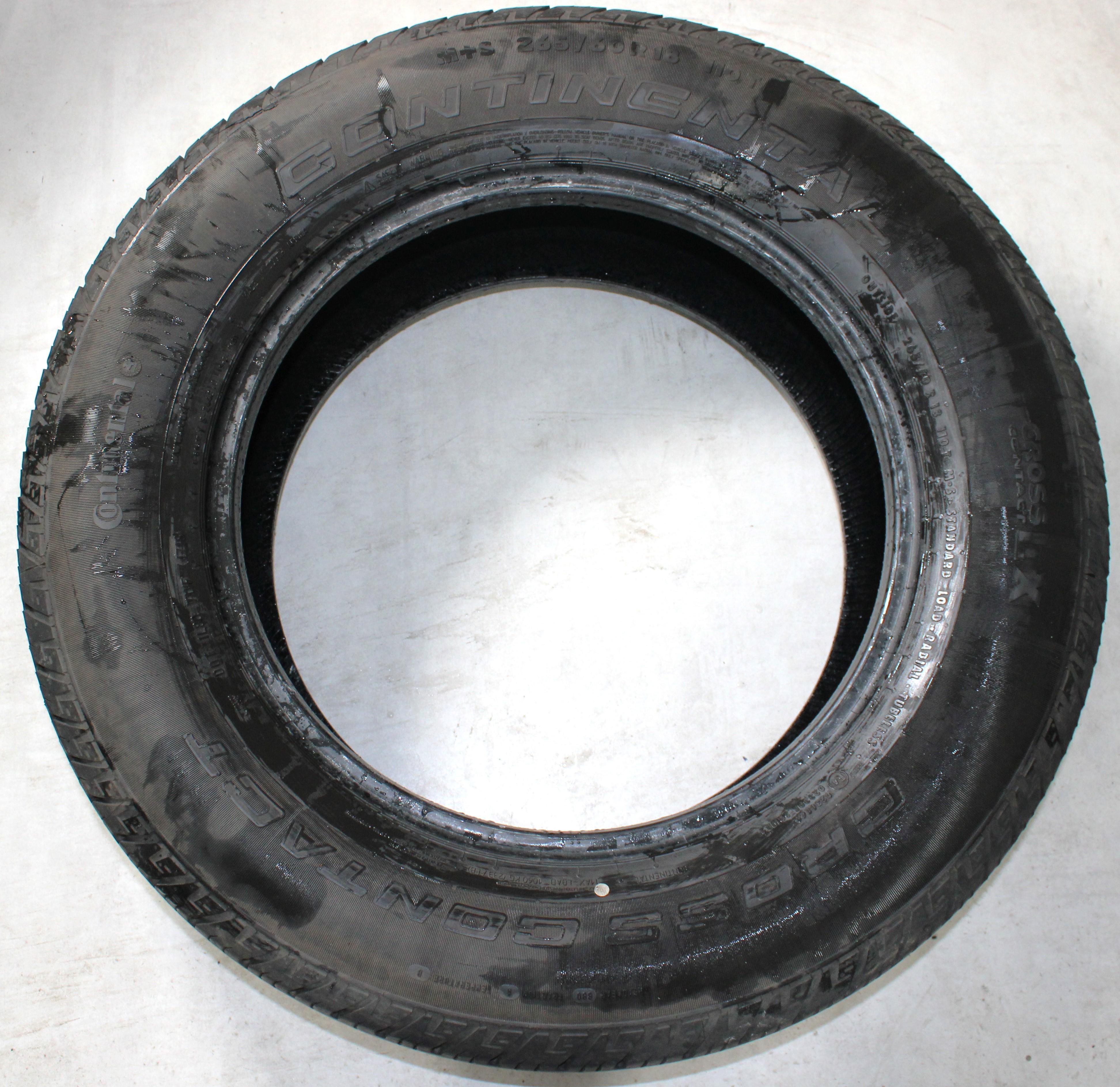 4 x 265/60R18 110T Sommerreifen Continental Cross Contact LX 6,5-7mm 2018