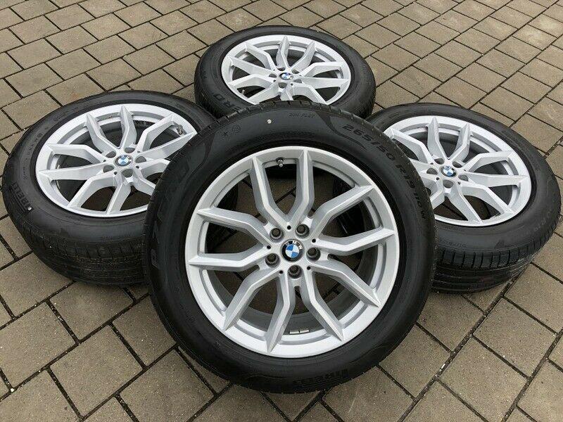 4 ROUES D'ÉTÉ ORIGINALES 19" EN ALUMINIUM BMW X5 G05 X6 G06 265/50R19 110W