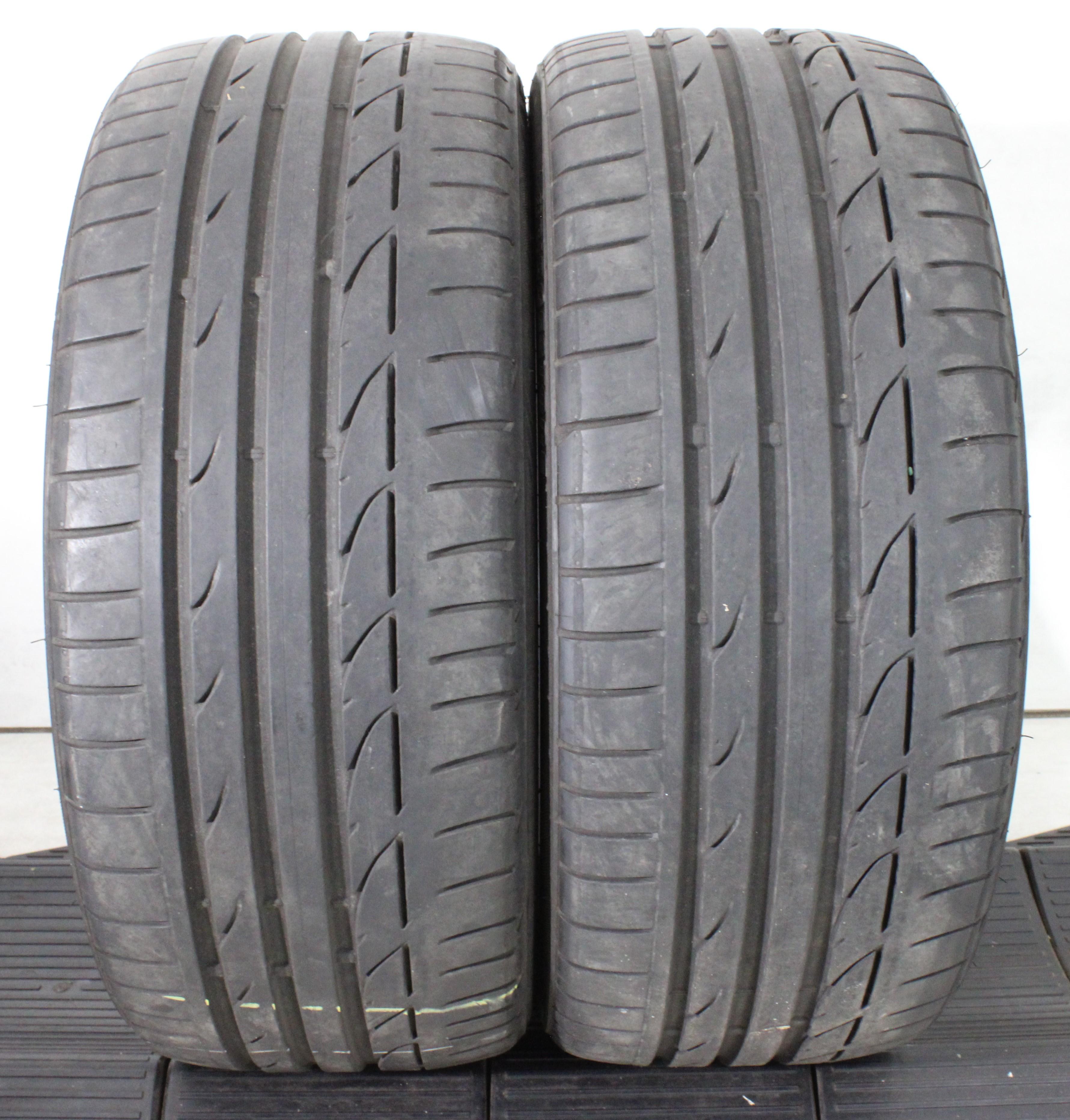 2 x 225/40R18 92Y pneus été Bridgestone Potenza S001 * Runflat 5,5-6mm 2016