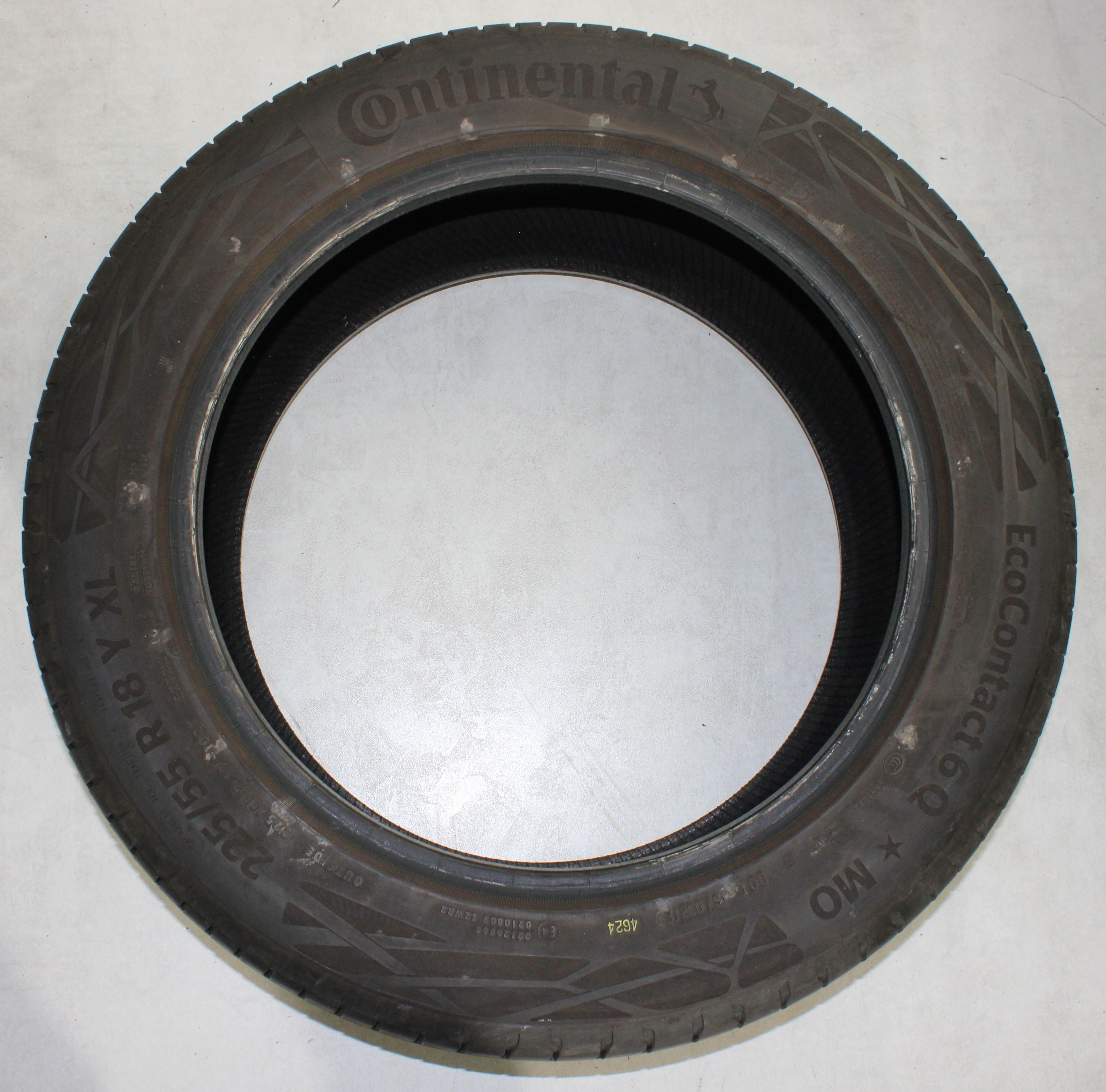 4 x 225/55R18 102Y Neumáticos de verano Continental Eco Contact 6Q MO* 4,5-5mm 2024 XL