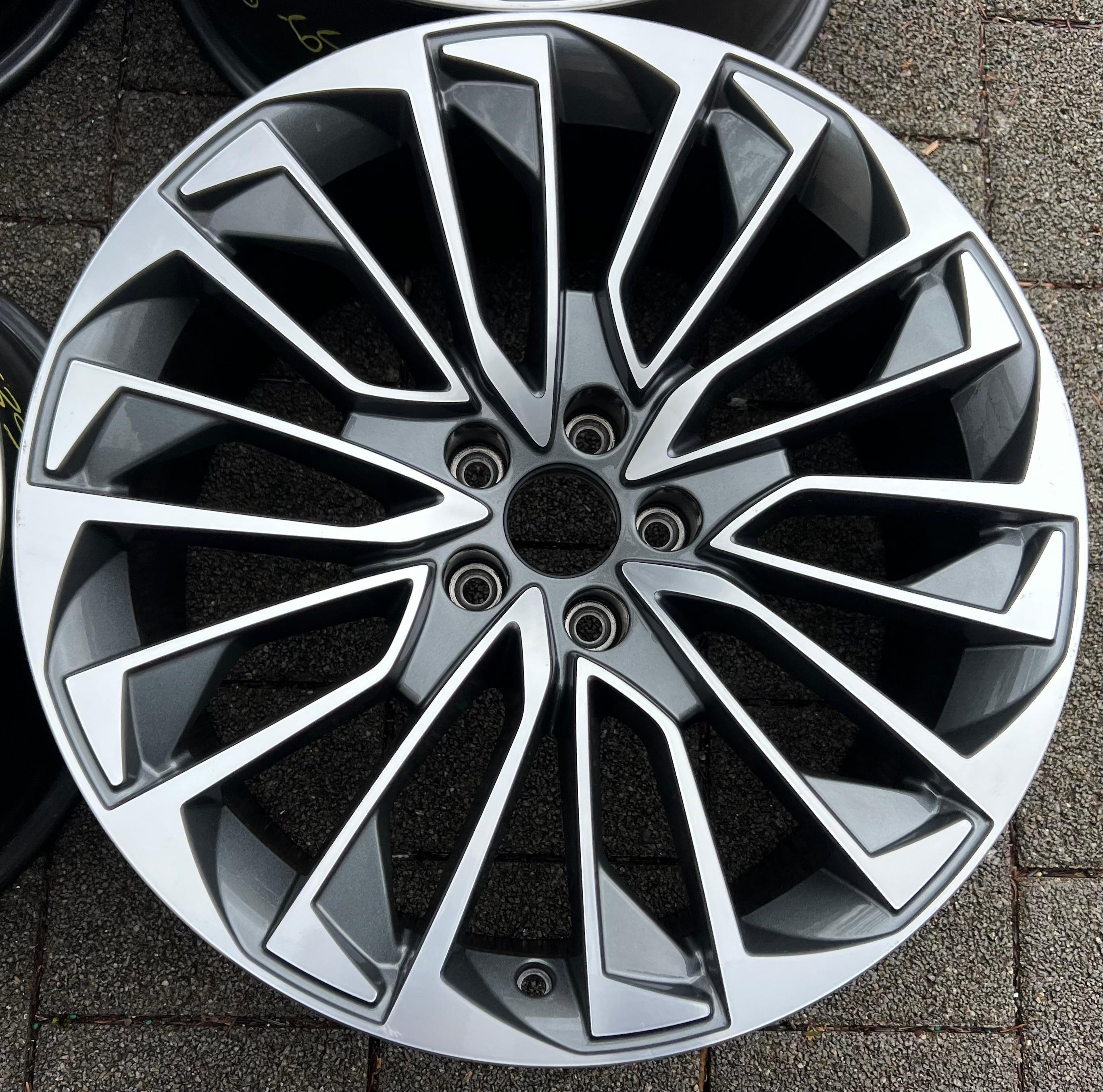 4 ORIGINAL 18" ALUMINIUM WHEELS AUDI A7 S7 4K 8,5x19 ET27 4K8601025T FREIHAUS
