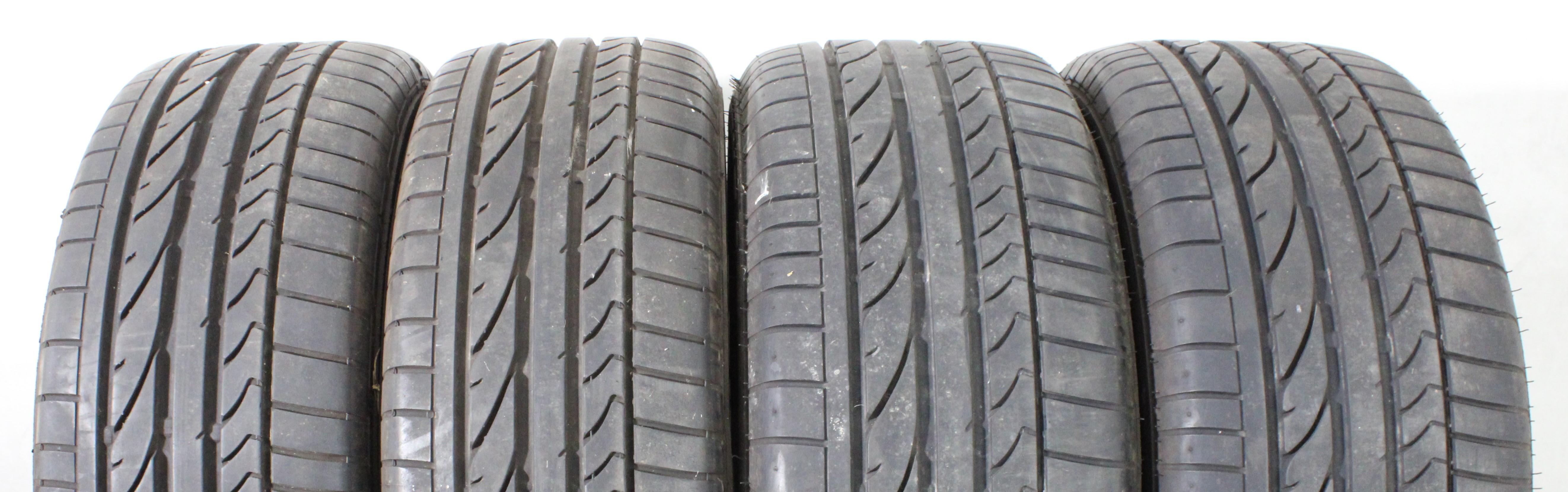 2 x 205/55R16 91W 2 x 225/50R16 92W Sommerreifen Bridgestone Potenza RE050A 6,5-7mm 2011
