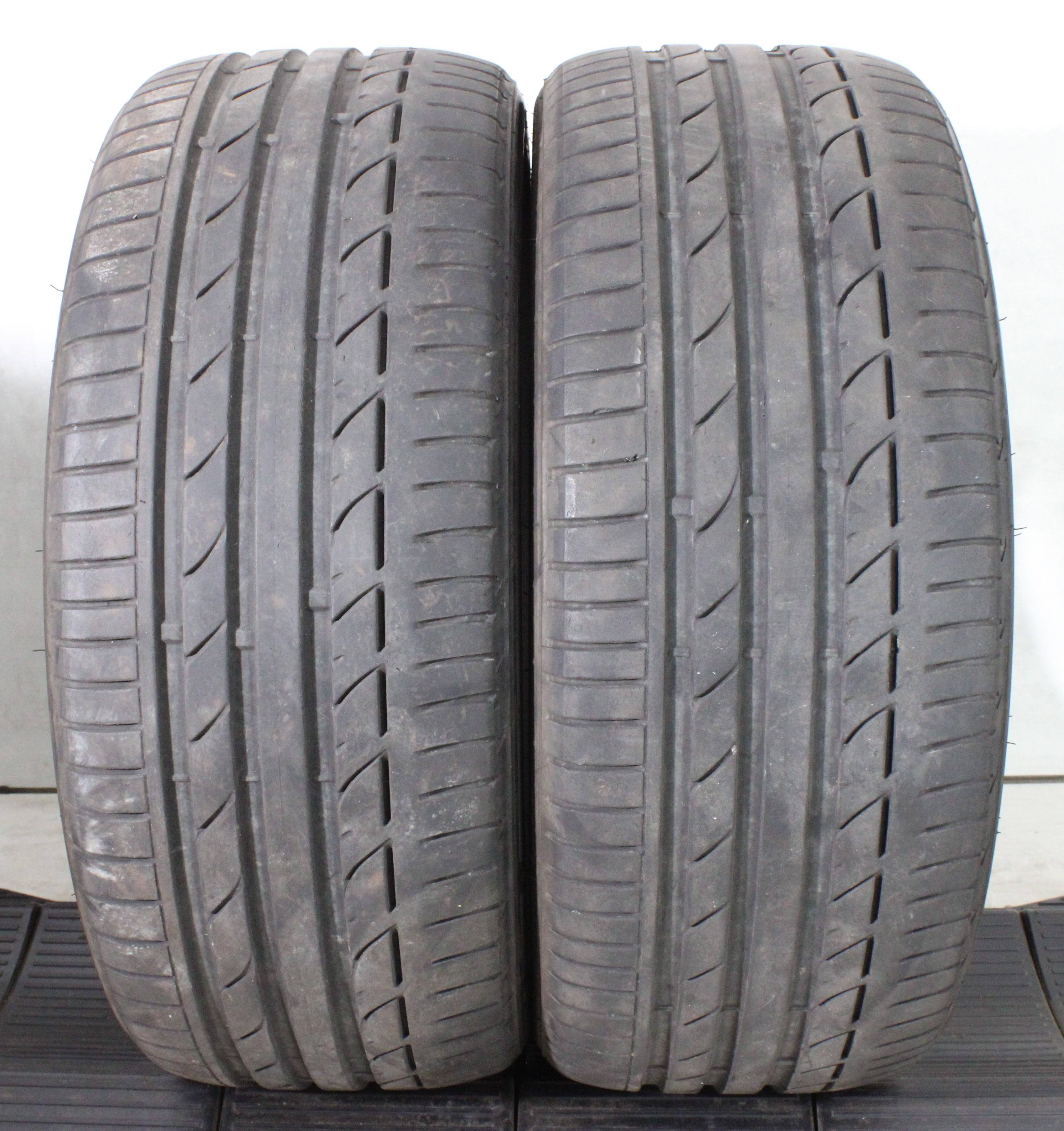 2 pneus été Bridgestone Potenza S001 245/40R20 99Y * Runflat, 5-5,5 mm, 2020