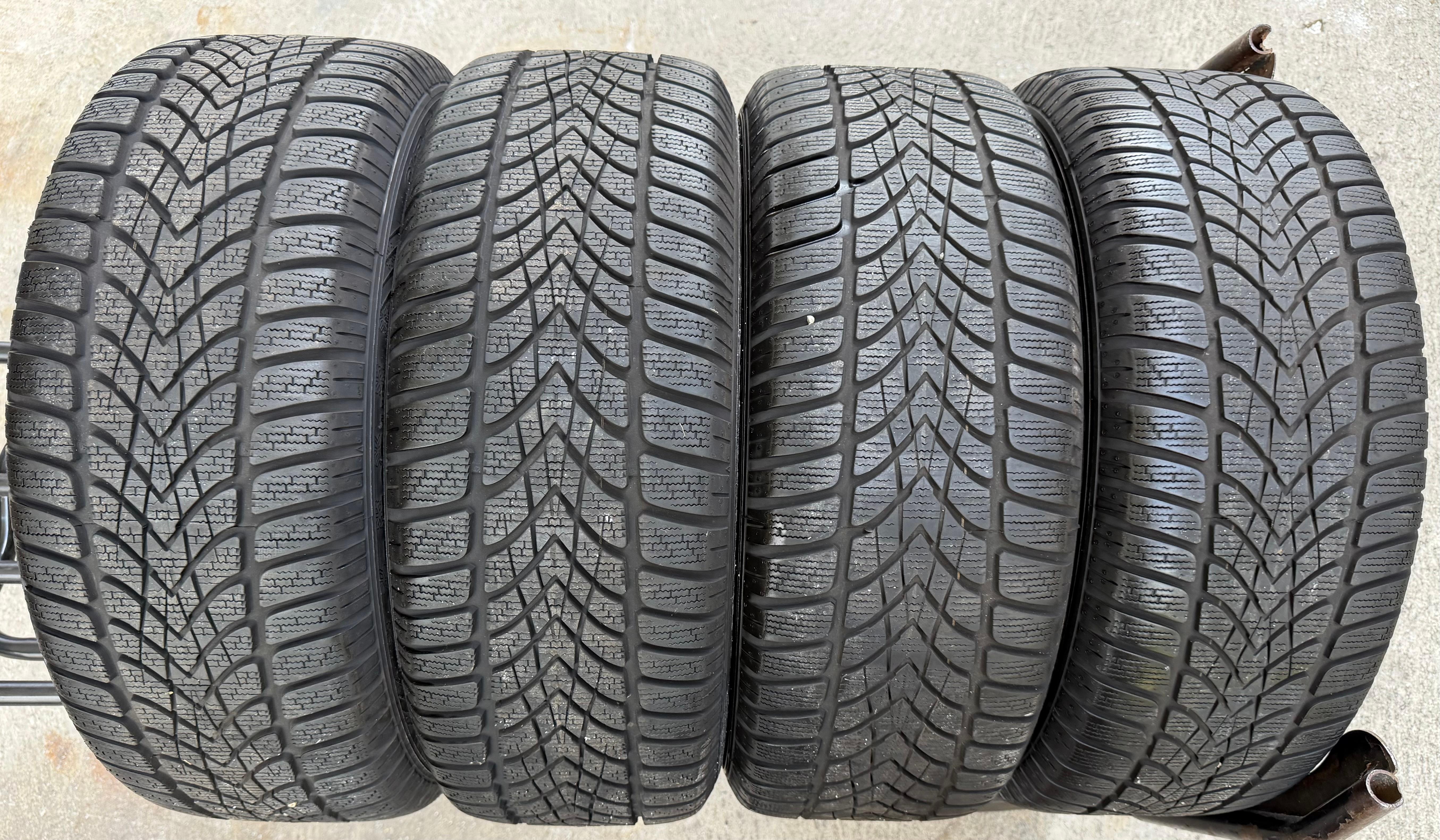 4 Original 17" Alu Winterräder Audi A4 B9 8W 8W0601025P 225/50R17 98H Dunlop