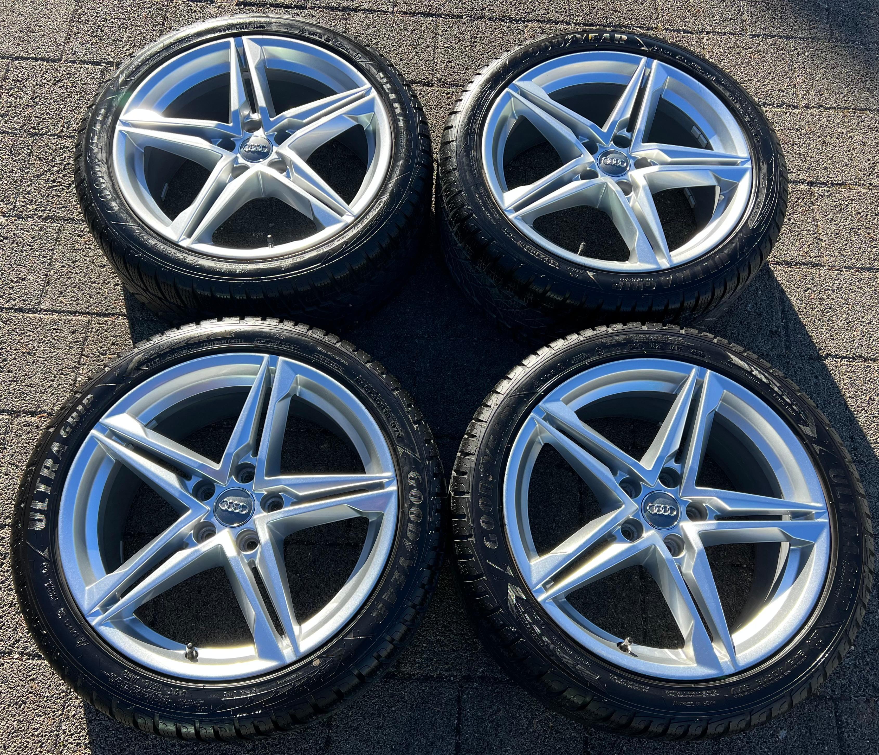 4 ORIGINAL 18" ALU WINTERRÄDER AUDI A4 + AVANT 8W B9 245/40R18 97V 8W0601025R 2020