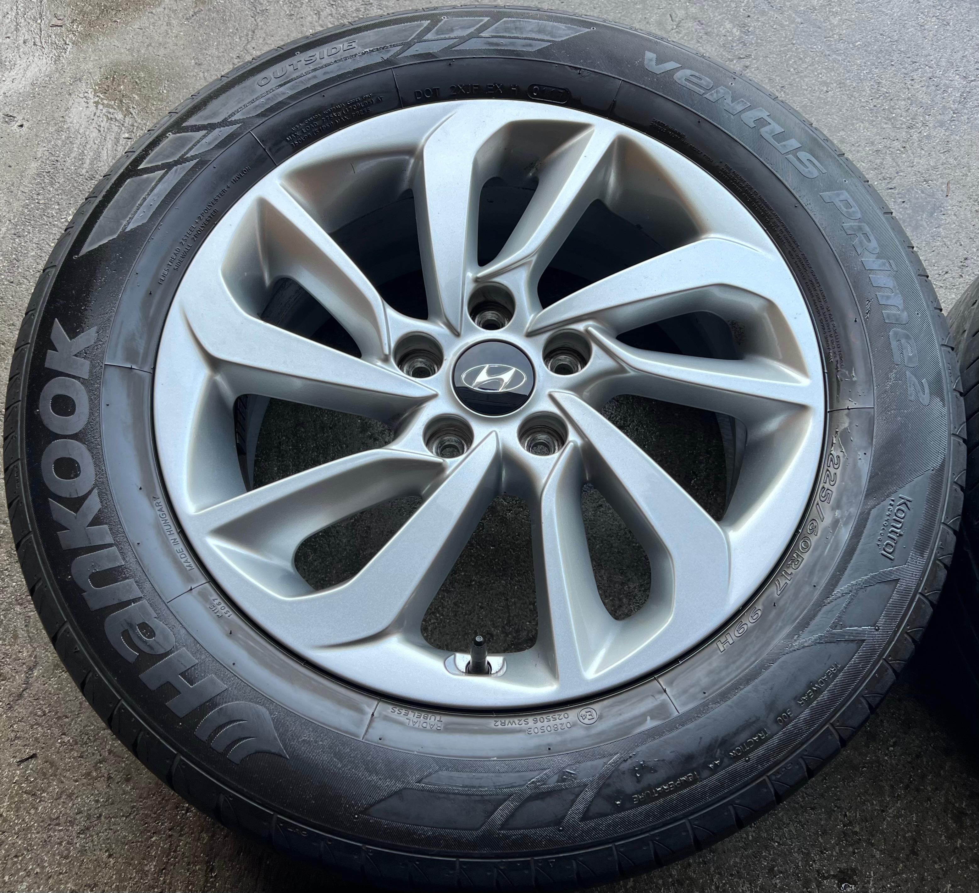 4 CERCHI IN LEGA DA 17" ORIGINALI PER HYUNDAI TUCSON TLE 52910-D7260 RDKS