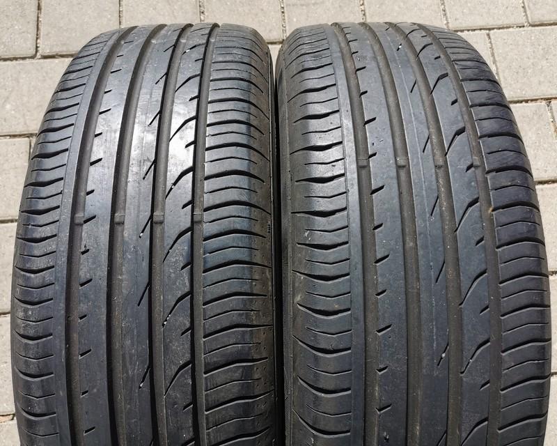2 x 215/55R18 95H neumáticos de verano Continental Premium Contact 2 6,5-7mm 2012