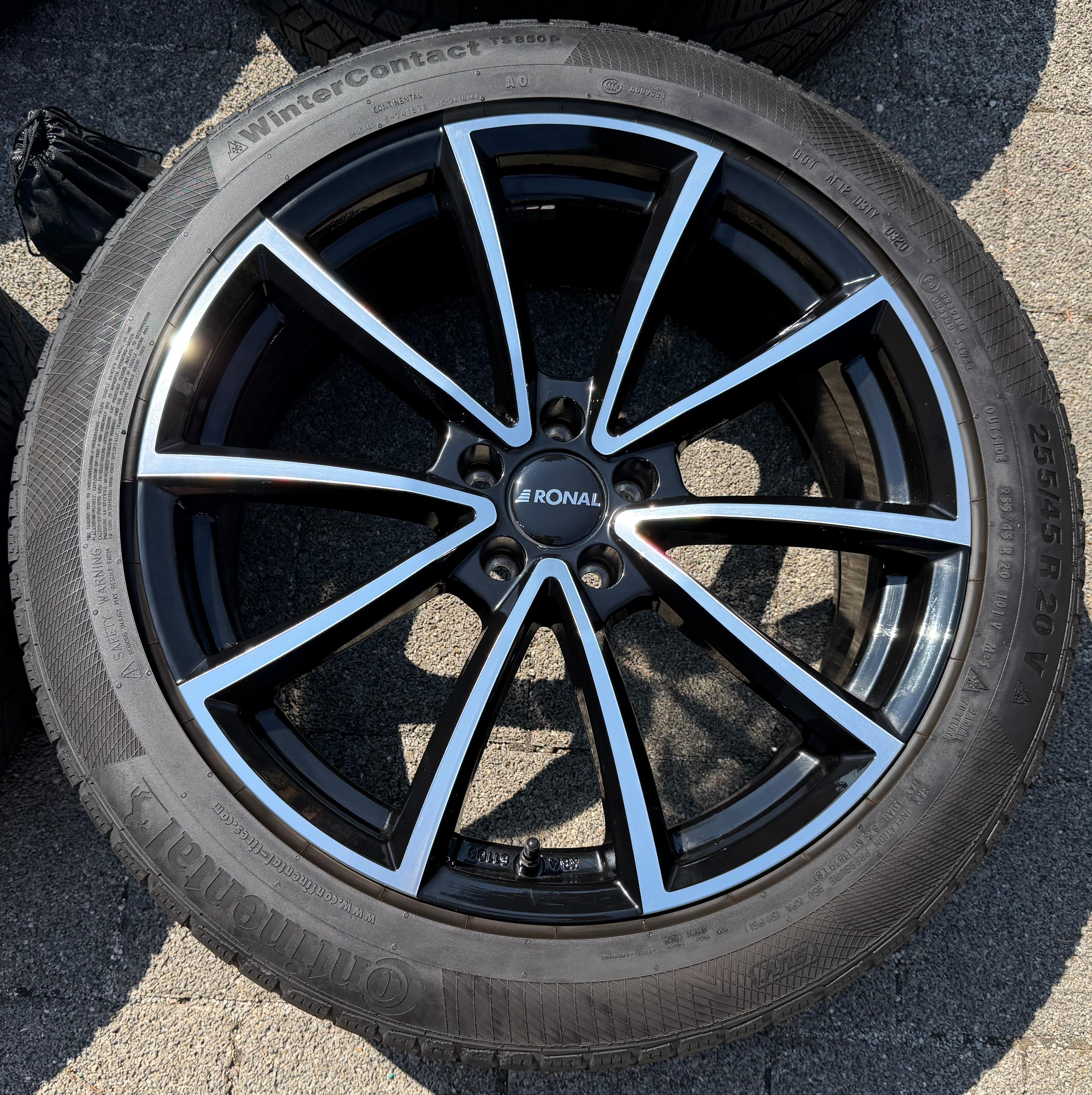 4 ALUFELGEN 20" MERCEDES E-KLASSE GLC S-KLASSE GLC AUDI Q5 A4 A8 8x20 ET35