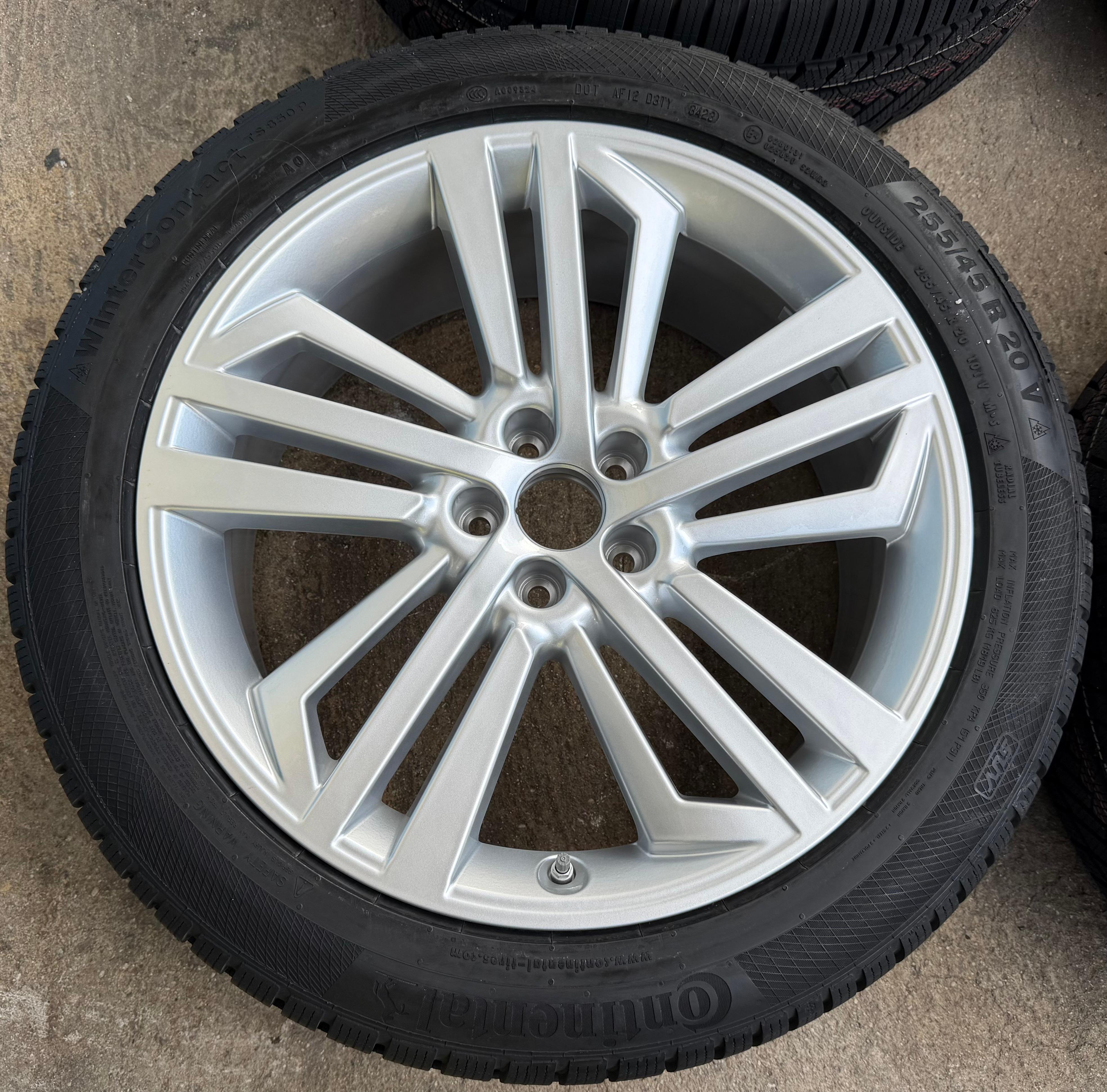 4 Original 20" Alu Winterräder AUDI Q5 SQ5 FY 80A601025L 255/45R20 101V Continental NEU