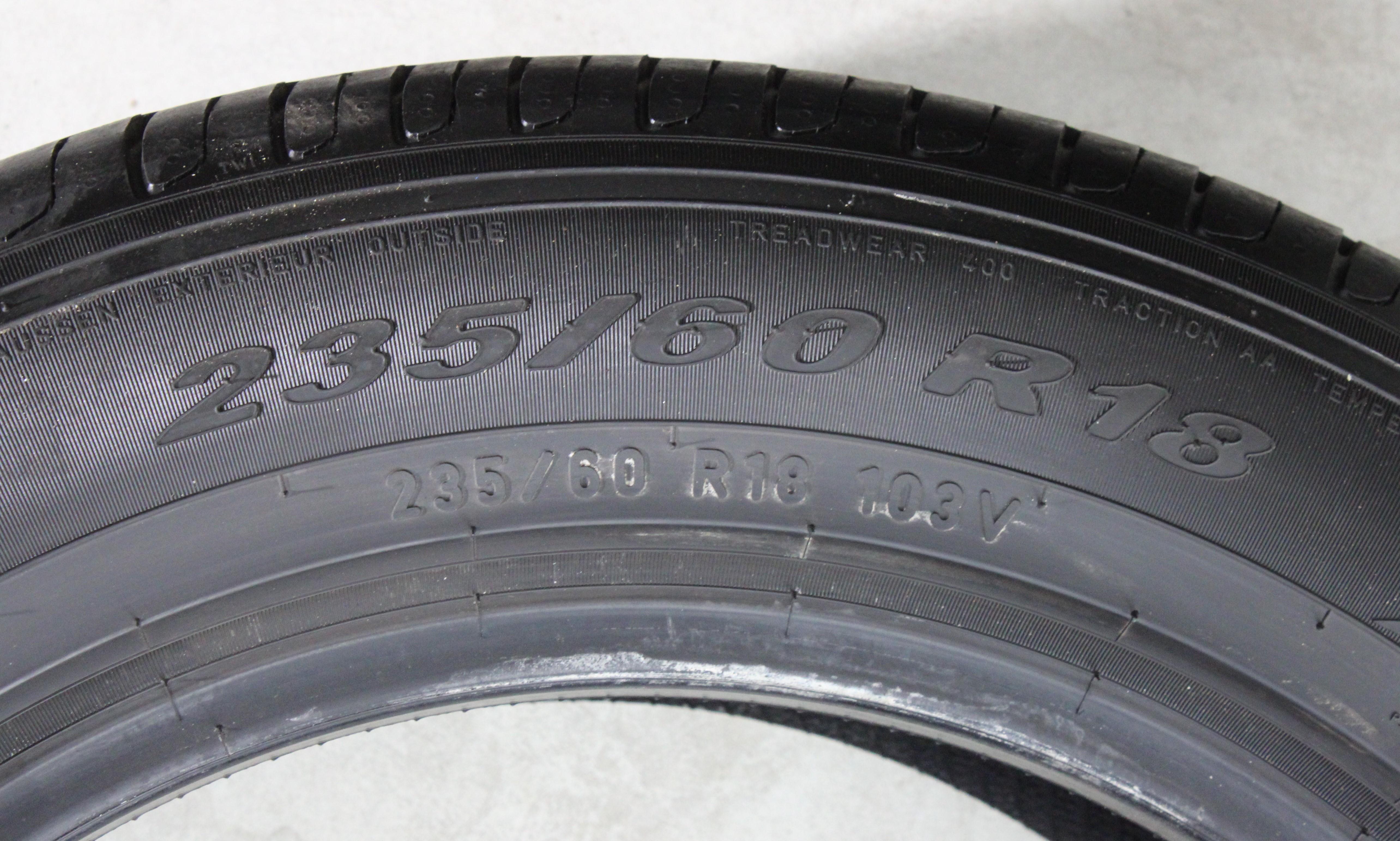 4 x 235/60R18 103V neumáticos de verano Pirelli Scorpion Verde MO 6-6,5mm 2020
