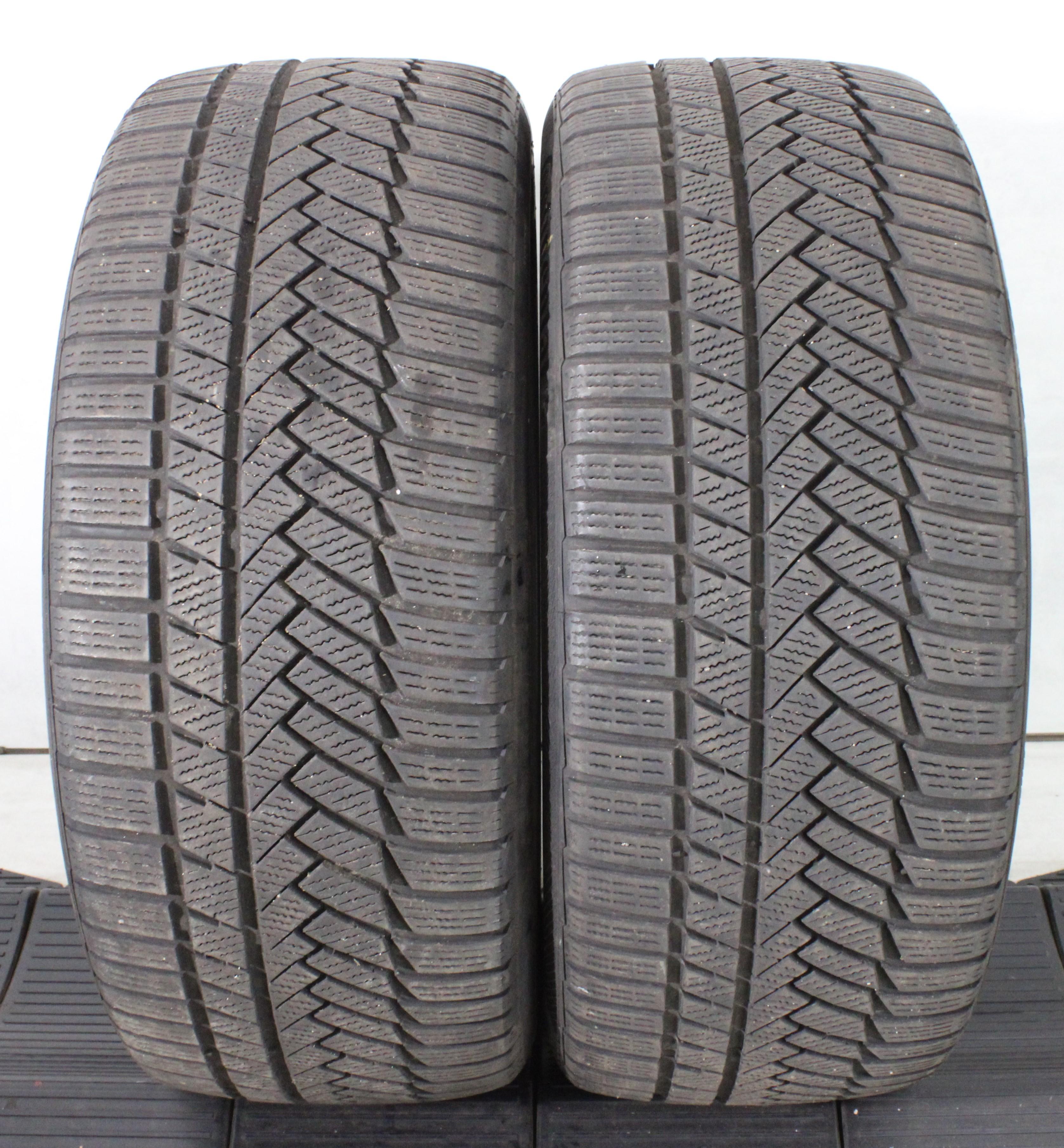2 x 245/45R18 100V Winterreifen Continental Winter Contact TS850P SSR MOE* Runflat 5-5,5mm 2024 XL