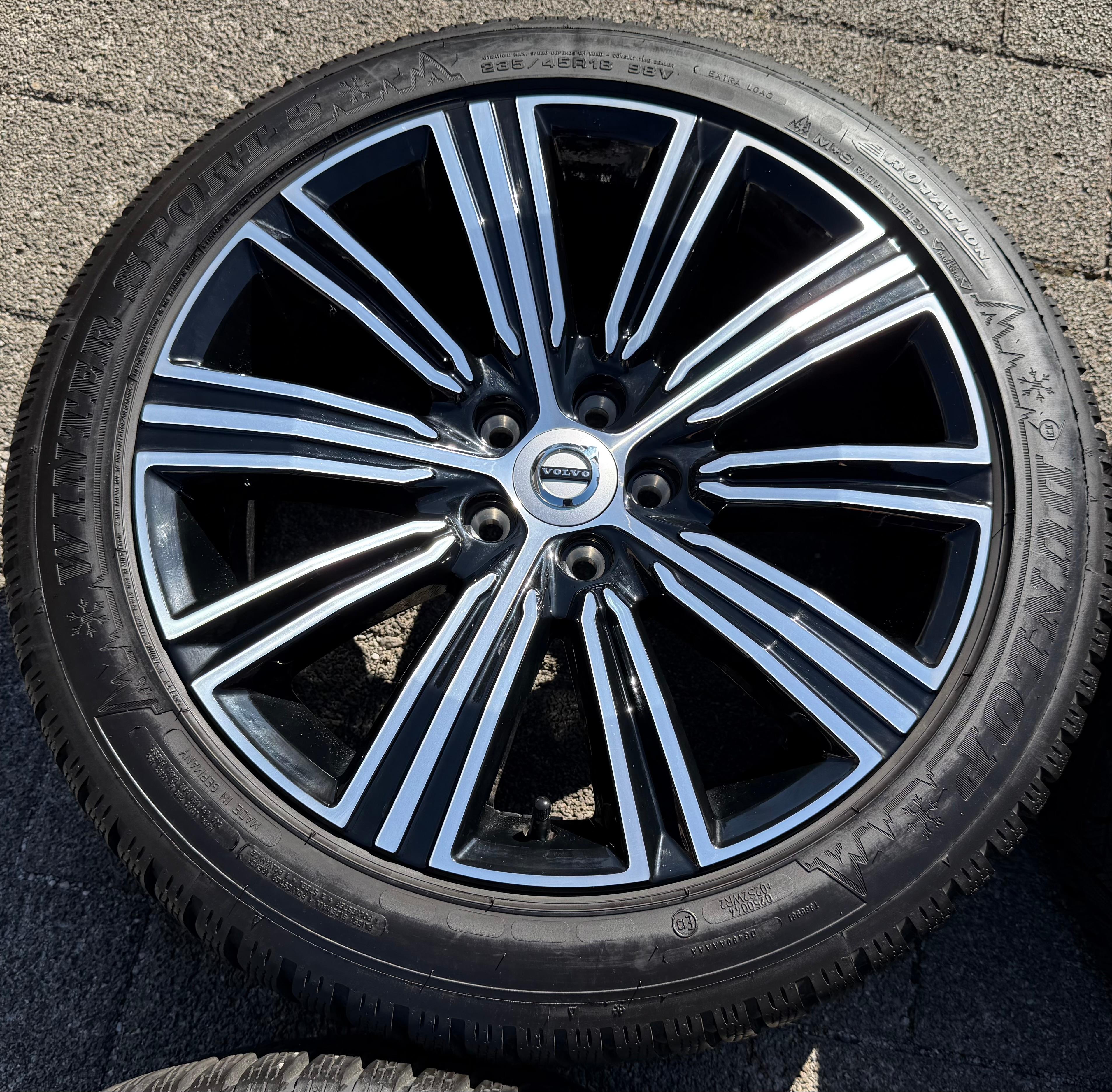 4 Original 18" Alu Winterräder VOLVO S60 V60 235/45R18 98V 31471312 2025