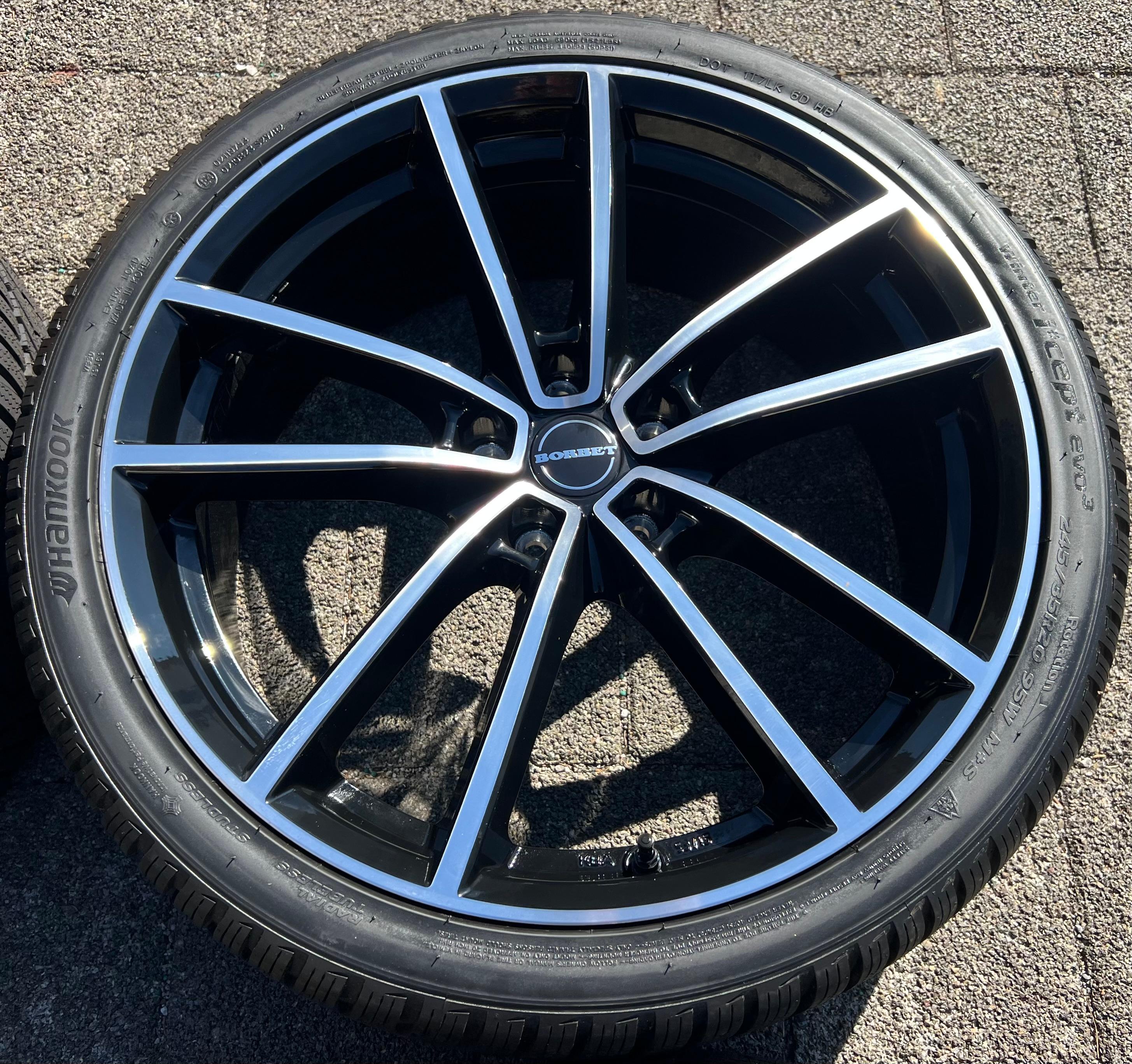 4 ALU 20" WINTERWIELEN SEAT CUPRA ATECA FORMENTOR 245/35R20 95W HANKOOK 2024