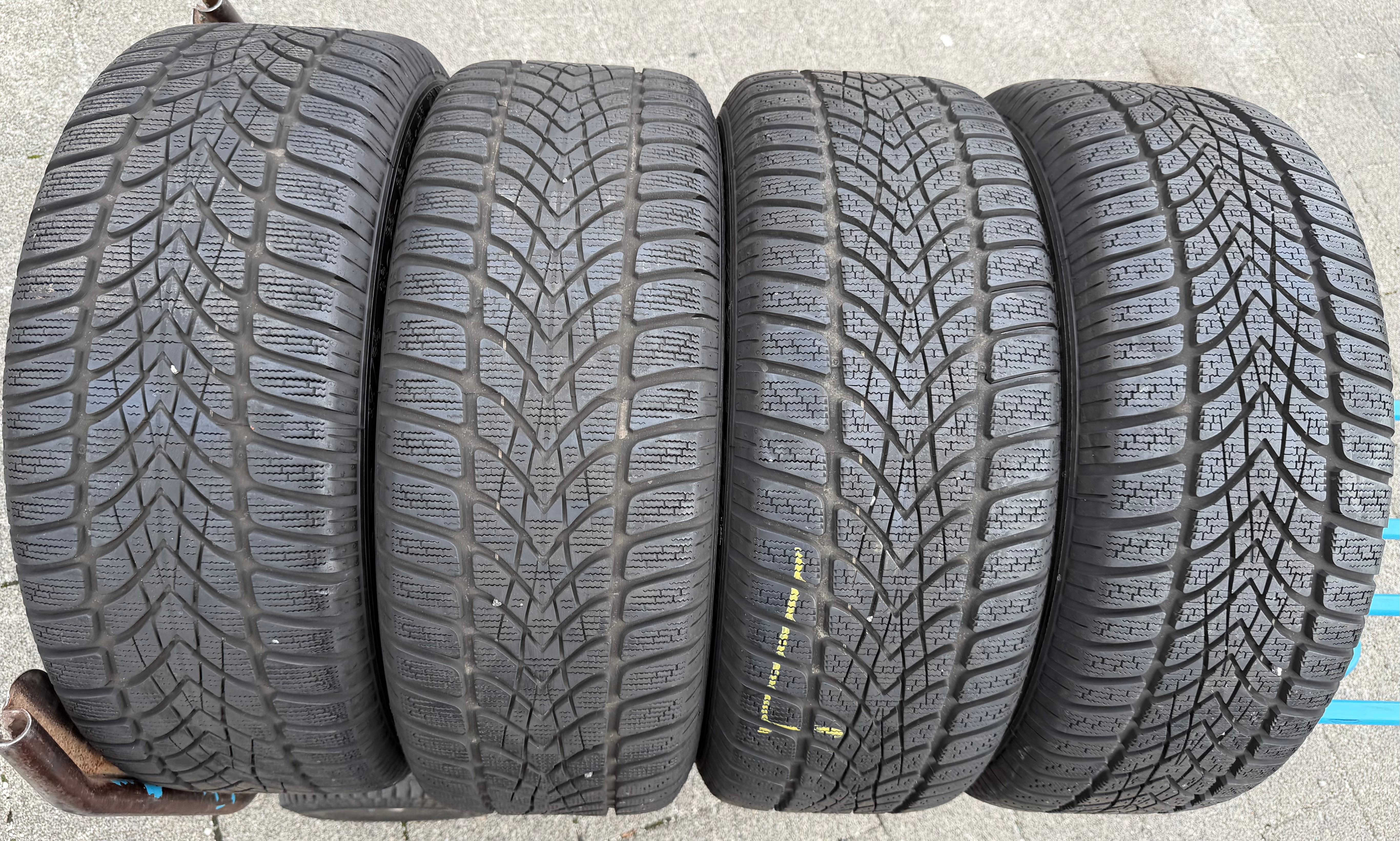 4 Original 17" Alu Winterräder Audi A4 B9 8W 8W0601025P 225/50R17 98H Dunlop 2021
