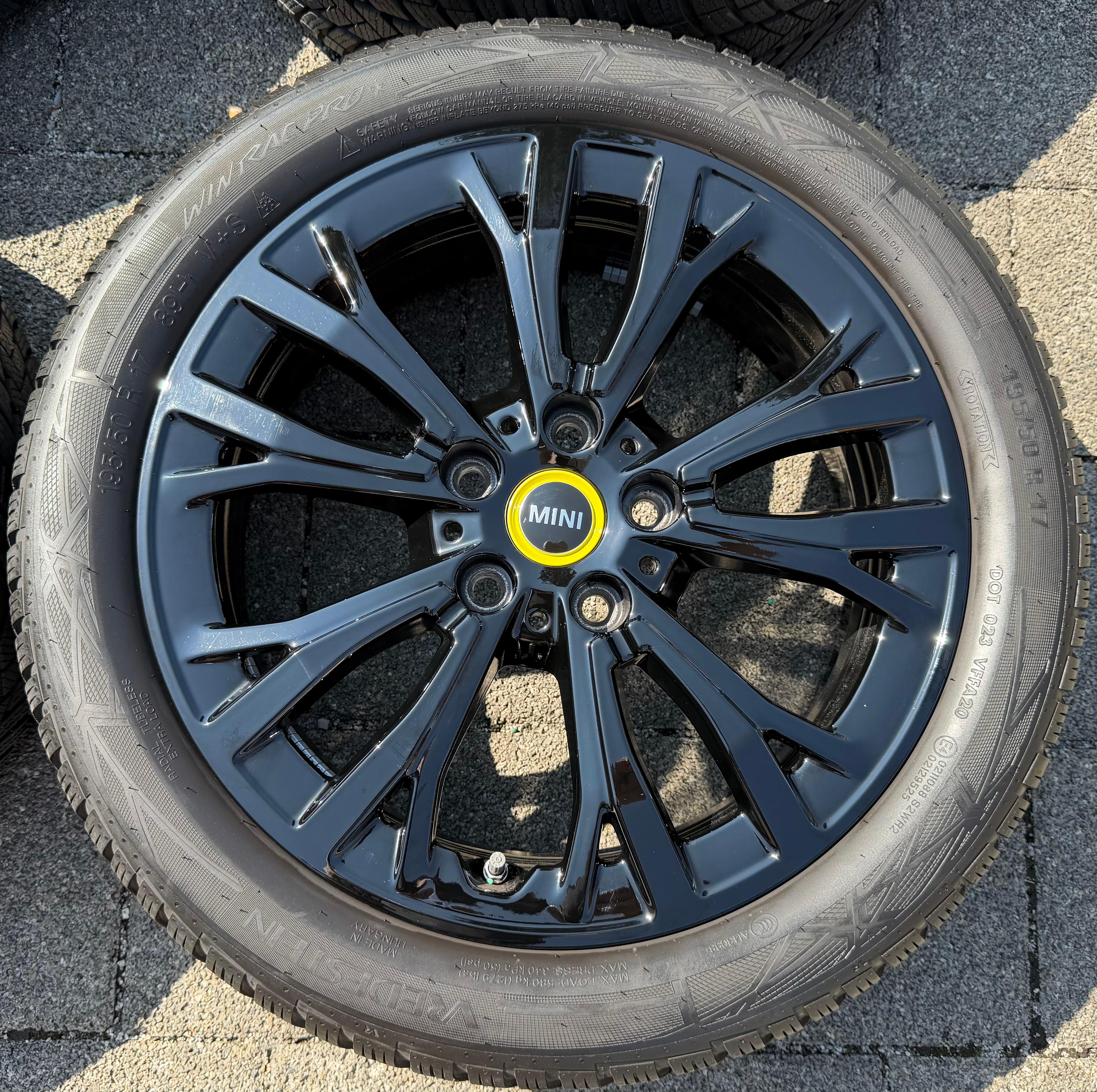 4 Original 17" Alu Winterräder Mini F65 F66 F67 5A3E643 JCW Star Spoke 962 RDKS