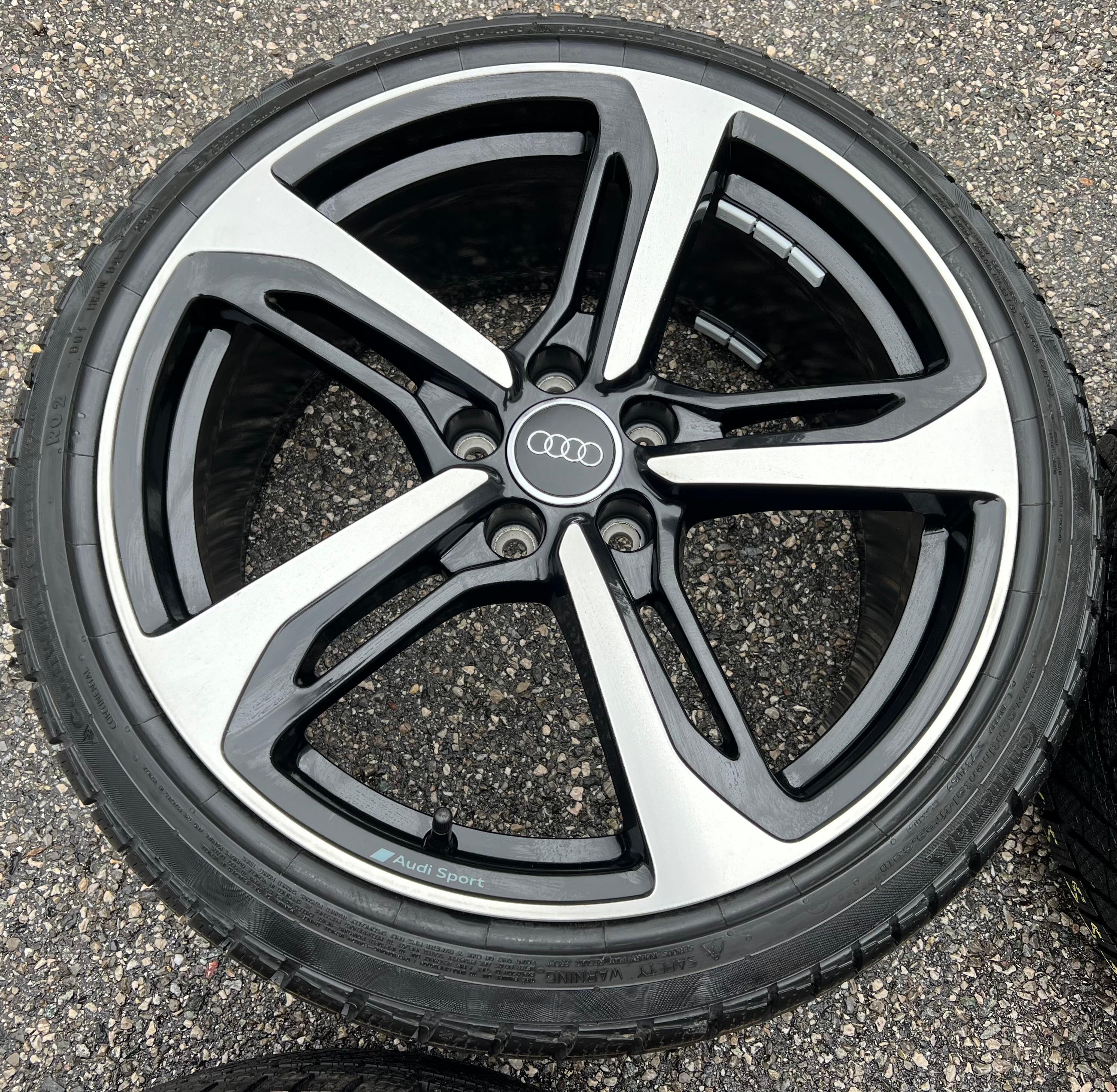 4 LLANTAS DE INVIERNO ORIGINALES DE ALUMINIO 19" AUDI TT 8S 8S0601025B - 245/35R19 93W "BLADE" 2018 ENTREGA GRATUITA