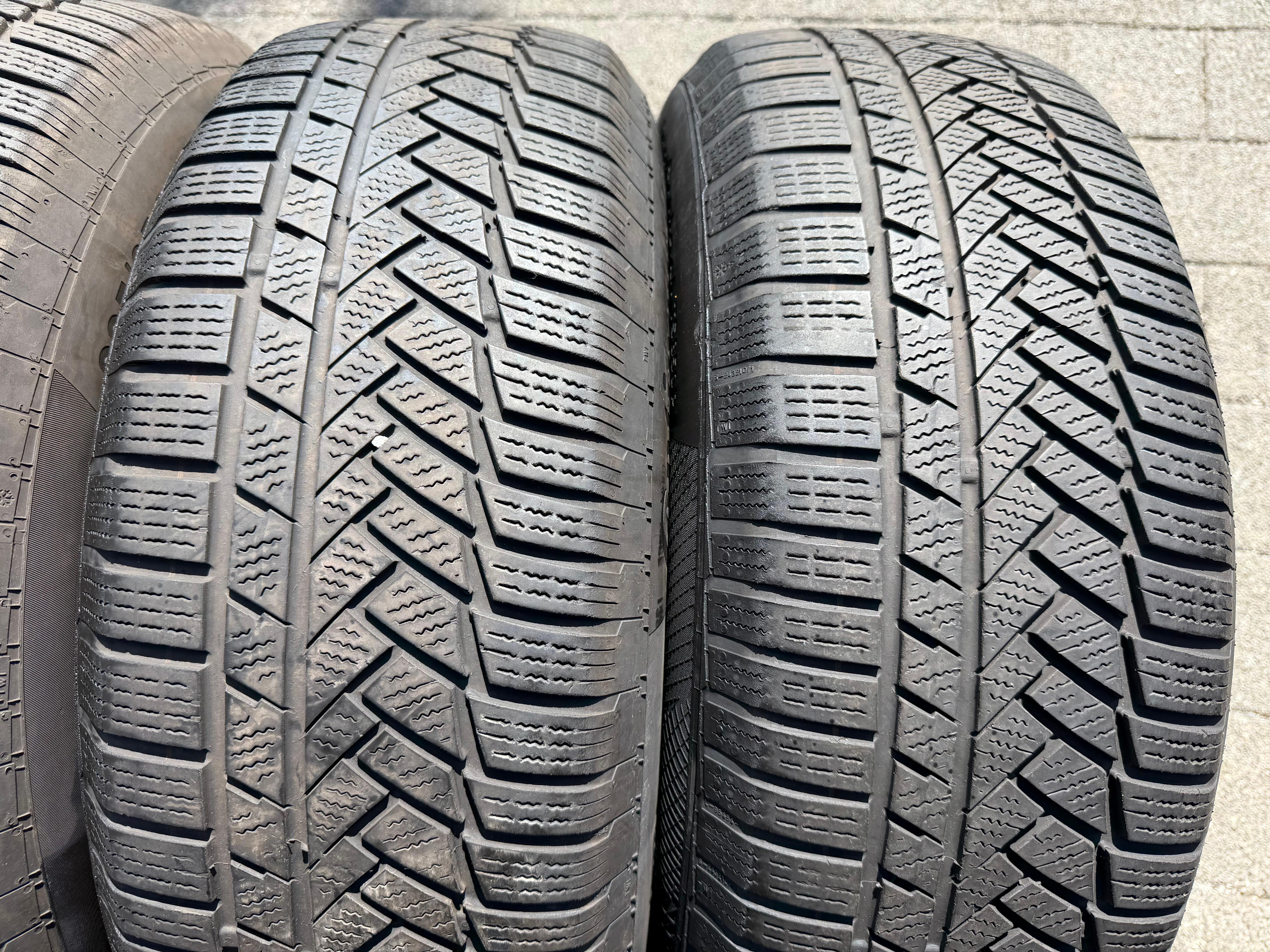 4 Original 17" Alu Winterräder Audi Q5 FY 80A601025J 7x17 ET34 235/65R17 104H Continental