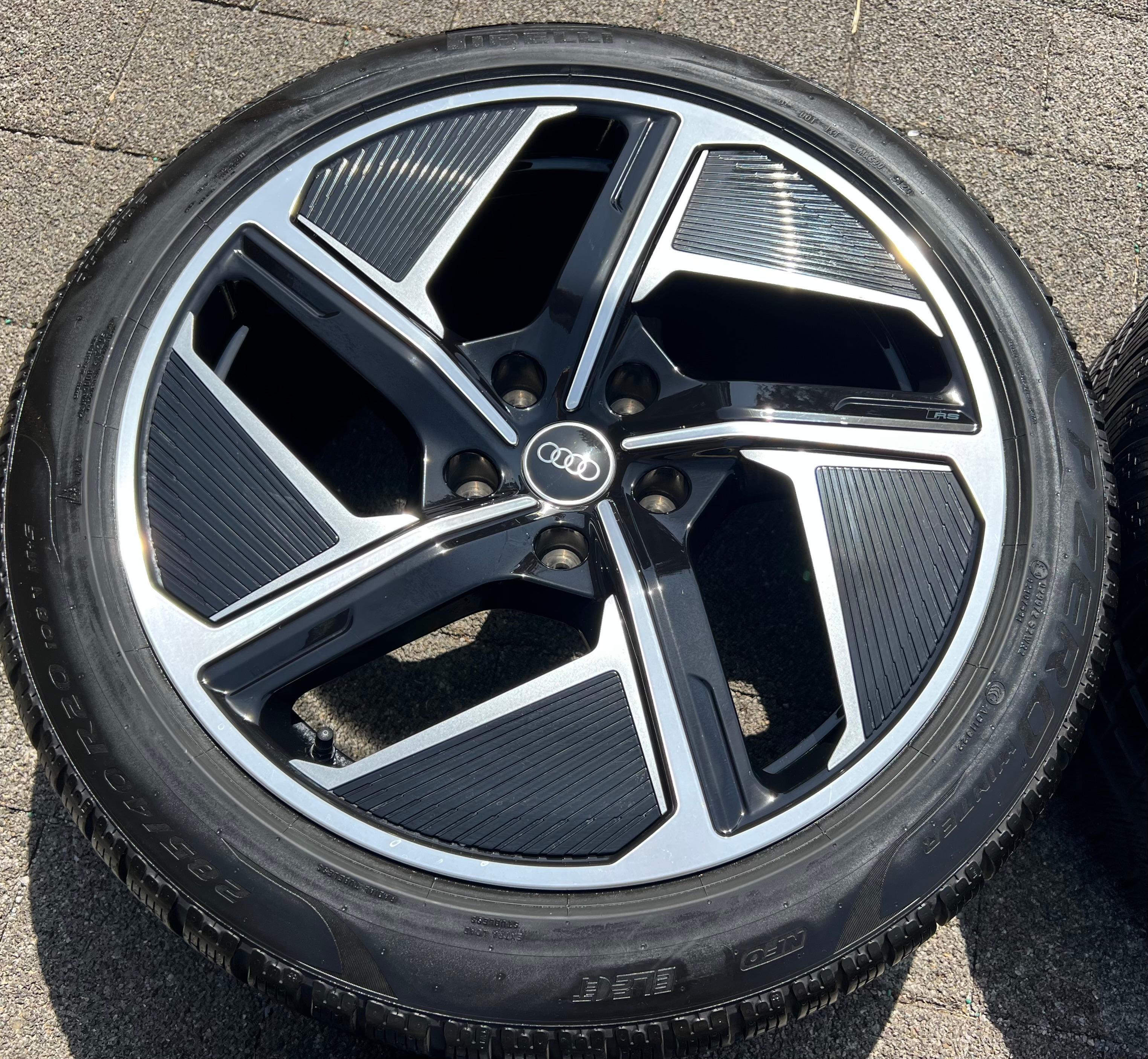 4 ORIGINAL 20" ALU WINTERRÄDER AUDI ETRON E-TRON GT 4J3601025F 4J3601025H