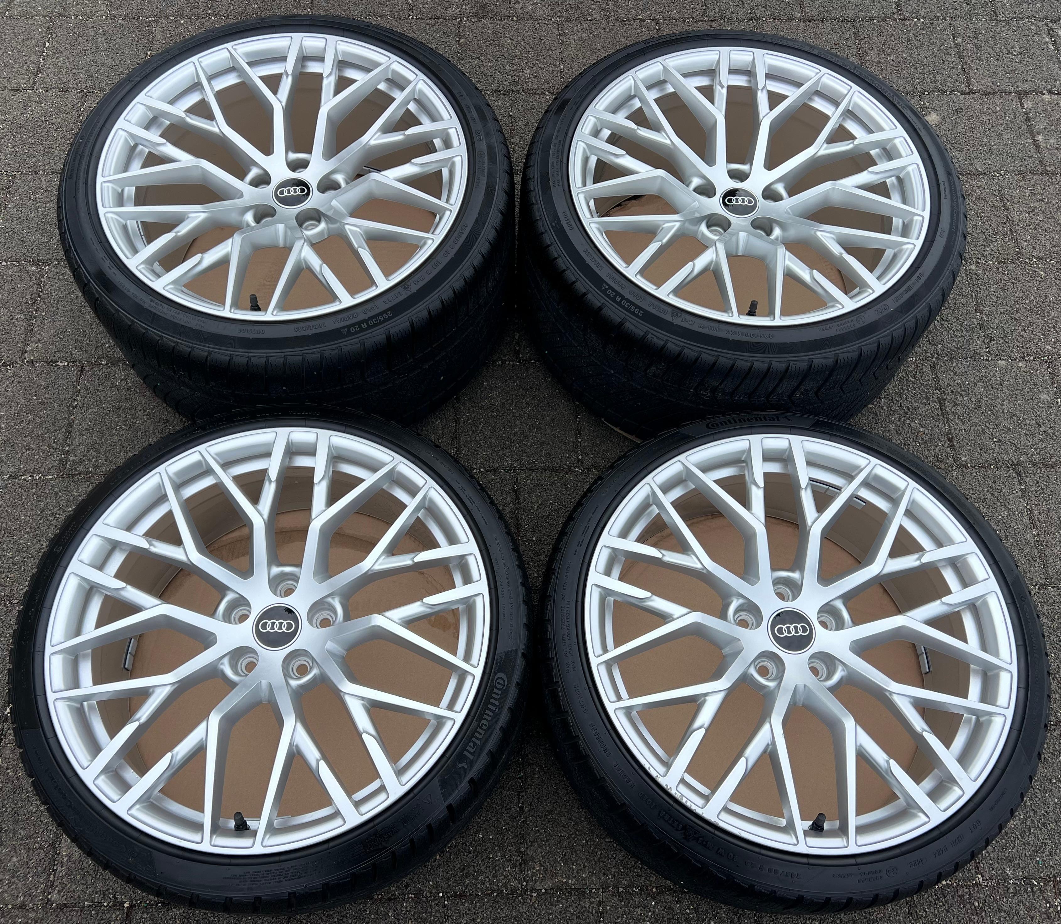 4 ORIGINAL 20" ALU WINTERRÄDER AUDI R8 V8 V10 4S 4S0601025G 4S0601025H NEUWERTIG