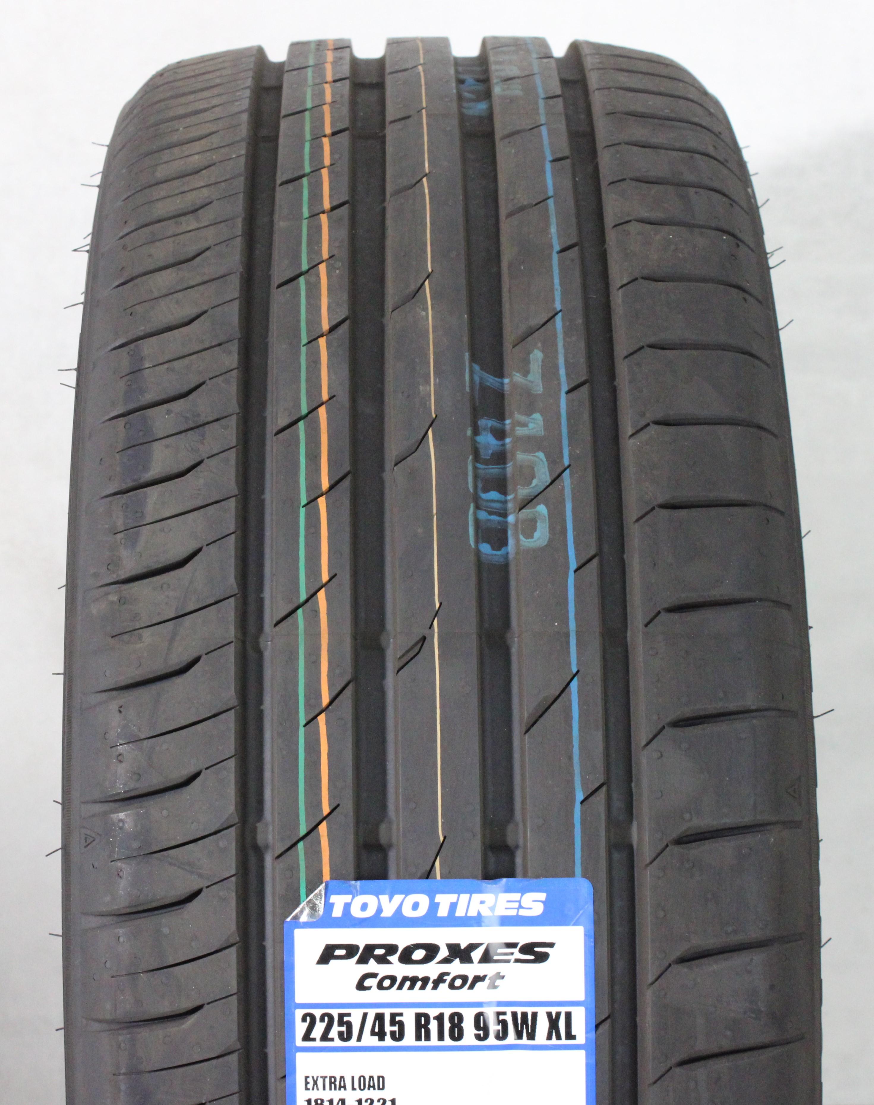1 pneumatico estivo Toyo Proxes Comfort 2022 225/45R18 95W, NUOVO