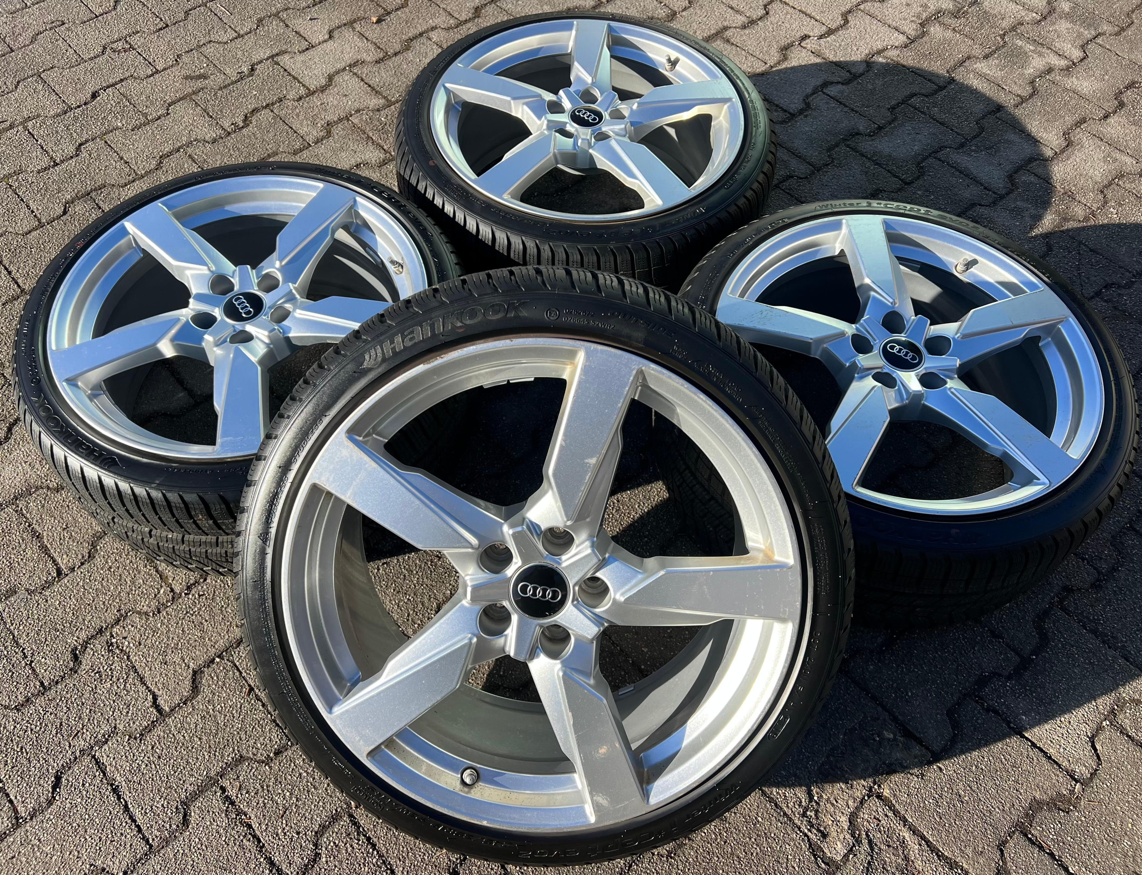 4 RUEDAS DE INVIERNO ORIGINALES DE ALUMINIO DE 19" PARA AUDI TT TTS 8S 8S0601025AA 245/35R19 93W ENVÍO GRATUITO