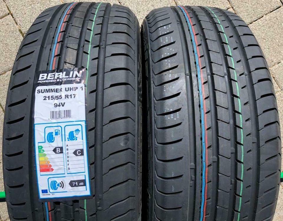 2 x 215/55R17 94V neumáticos de verano Berlin Tires Summer UHP1 2019