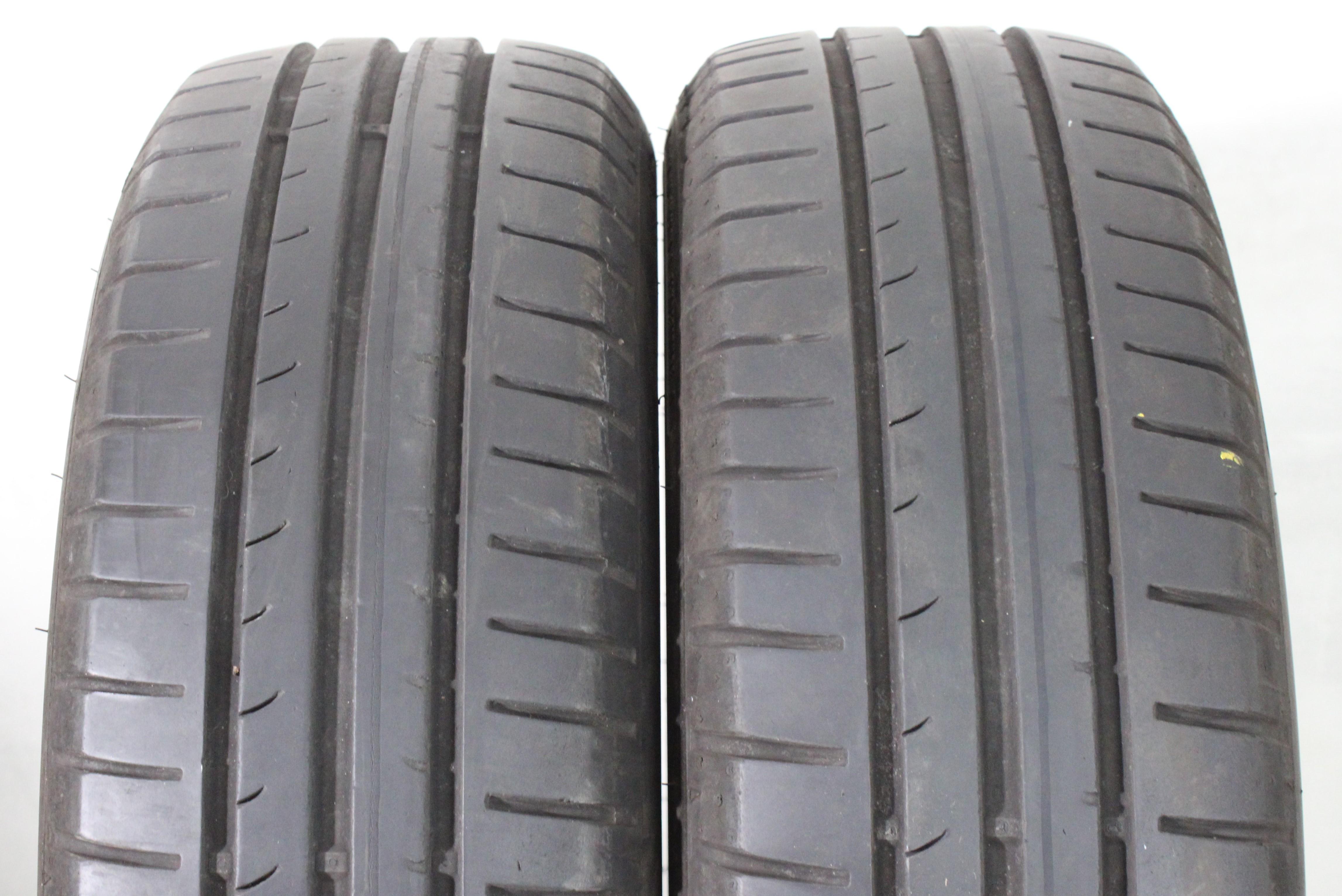 2 neumáticos de verano Dunlop Sport Bluresponse 165/65R15 81H, 1 de 4,5-5 mm y 1 de 5-5,5 mm, 2018