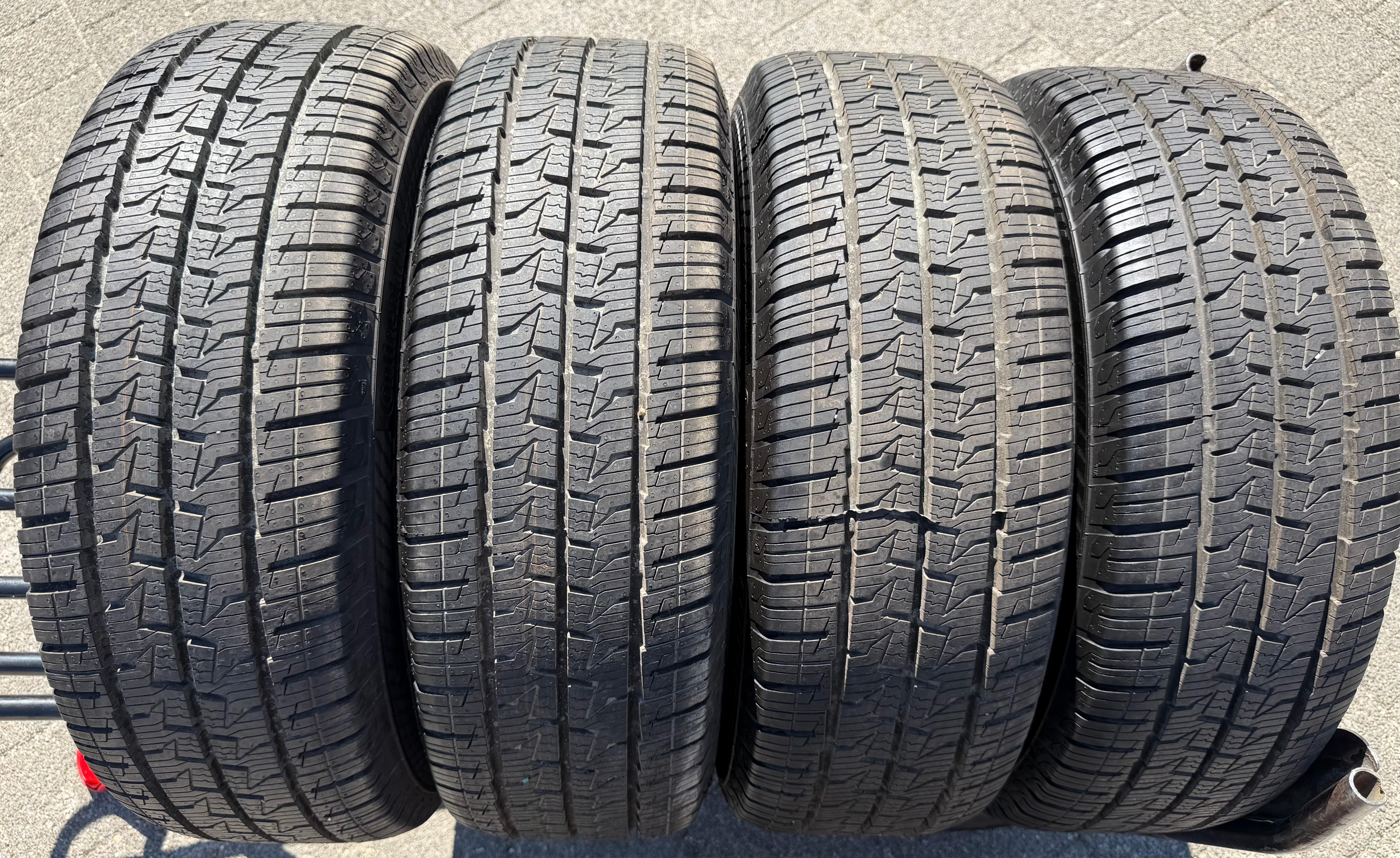 4 neumáticos para todas las estaciones para furgoneta VW T5 y T6, 215/65R16C 109/107T, Continental 2024, M+S